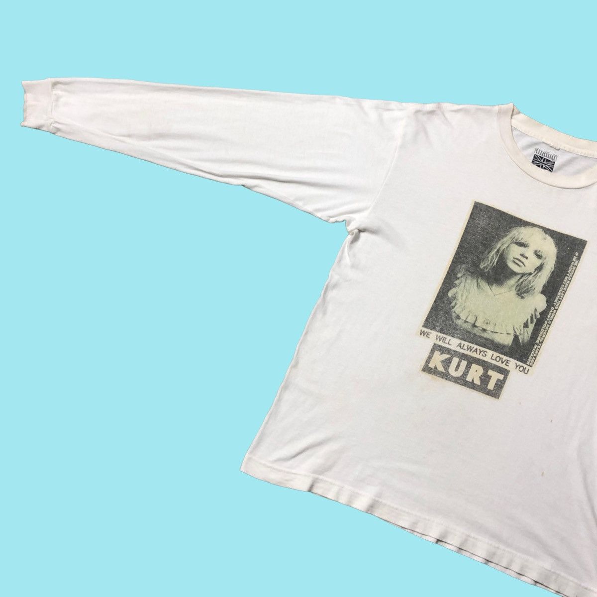 Band Tees × Nirvana Vtg Courtney Love We Will Always Love You Kurt Ls Tshirt Size US M / EU 48-50 / 2 - 10 Thumbnail