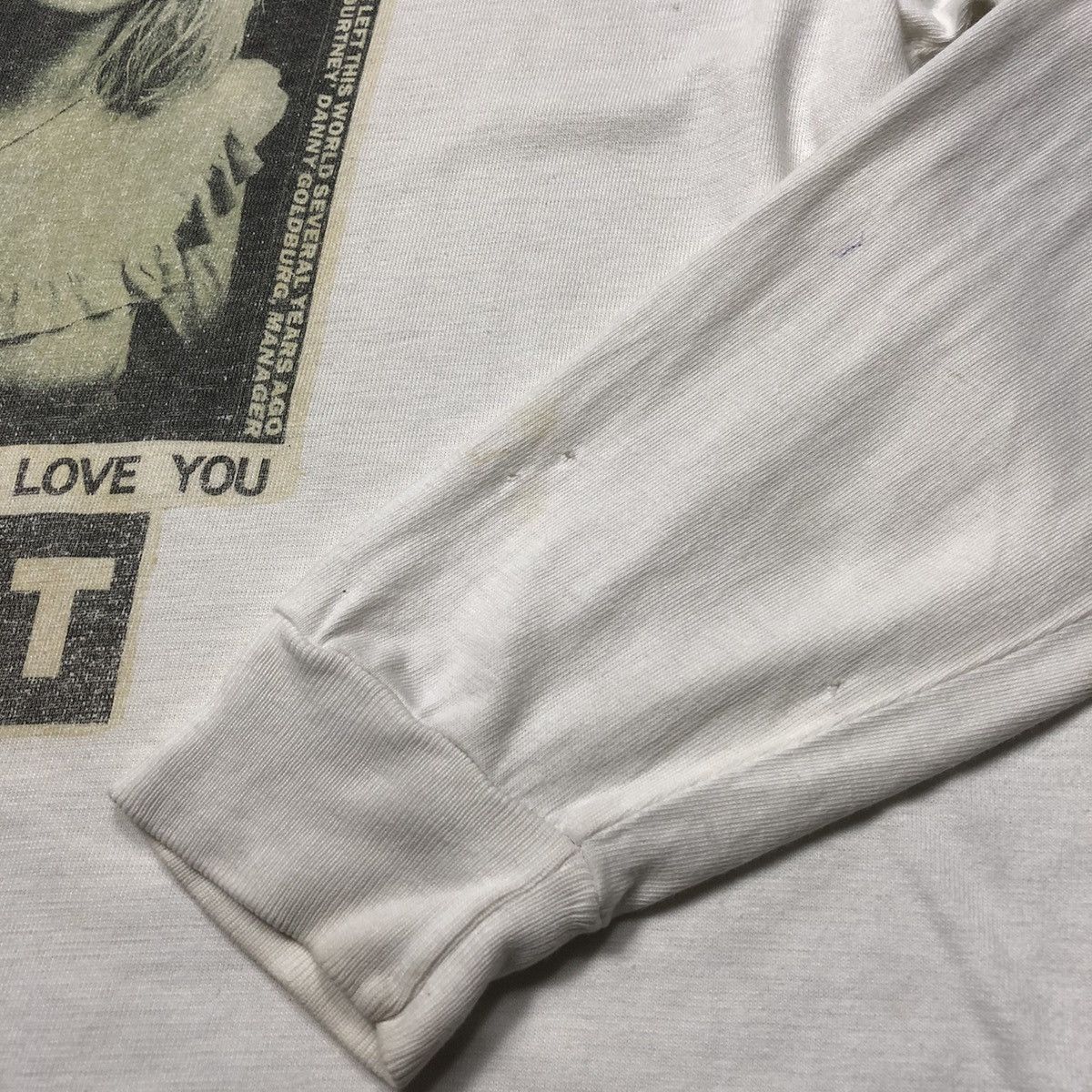 Band Tees × Nirvana Vtg Courtney Love We Will Always Love You Kurt Ls Tshirt Size US M / EU 48-50 / 2 - 7 Thumbnail