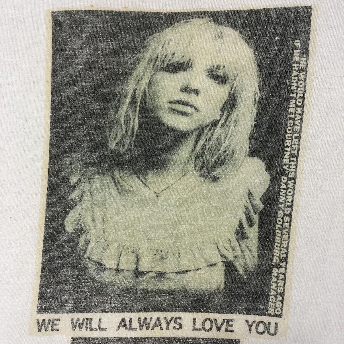 Band Tees × Nirvana Vtg Courtney Love We Will Always Love You Kurt Ls Tshirt Size US M / EU 48-50 / 2 - 5 Thumbnail