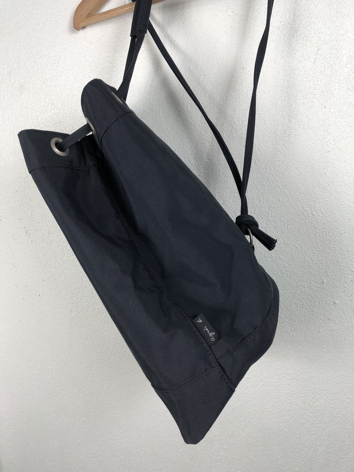 agnes b. Rare Vtg Agnes B. Iconic Trademark Logo Drawstring Backpack Size ONE SIZE - 3 Thumbnail