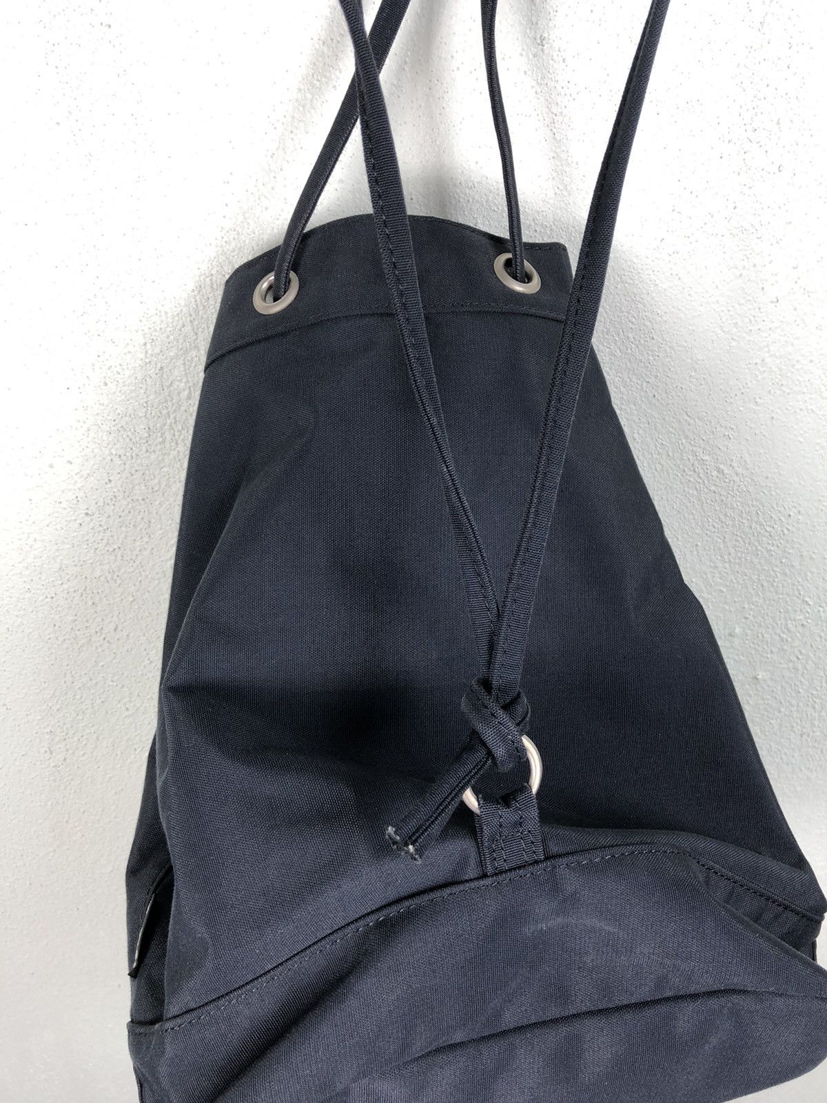 agnes b. Rare Vtg Agnes B. Iconic Trademark Logo Drawstring Backpack Size ONE SIZE - 5 Thumbnail