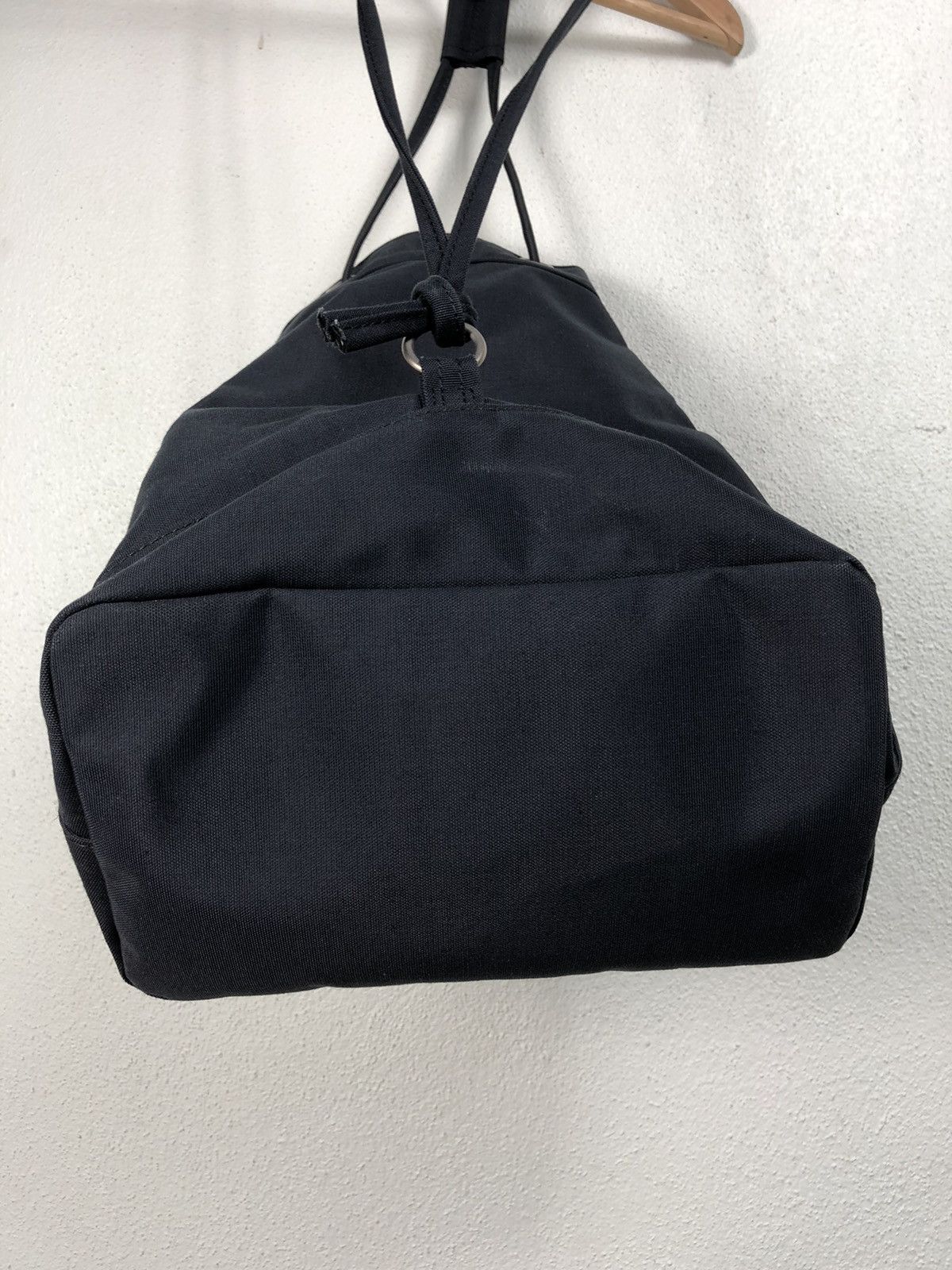 agnes b. Rare Vtg Agnes B. Iconic Trademark Logo Drawstring Backpack Size ONE SIZE - 4 Thumbnail