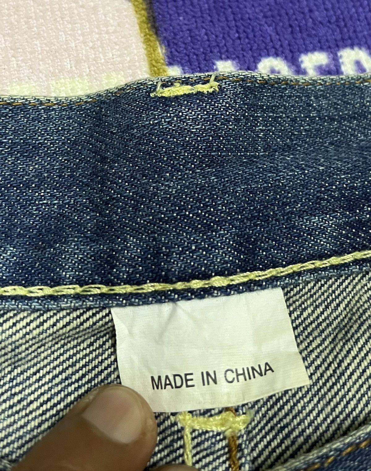 Evisu 💸BindingOffer💸 EVISU Distressed Denim For Women x Rare Size 30" / US 8 / IT 44 - 16 Thumbnail