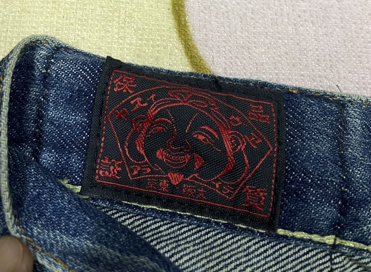 Evisu 💸BindingOffer💸 EVISU Distressed Denim For Women x Rare Size 30" / US 8 / IT 44 - 15 Thumbnail