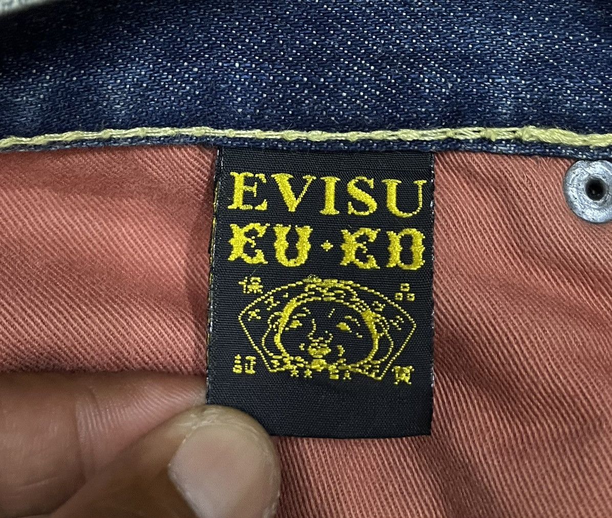 Evisu 💸BindingOffer💸 EVISU Distressed Denim For Women x Rare Size 30" / US 8 / IT 44 - 17 Thumbnail