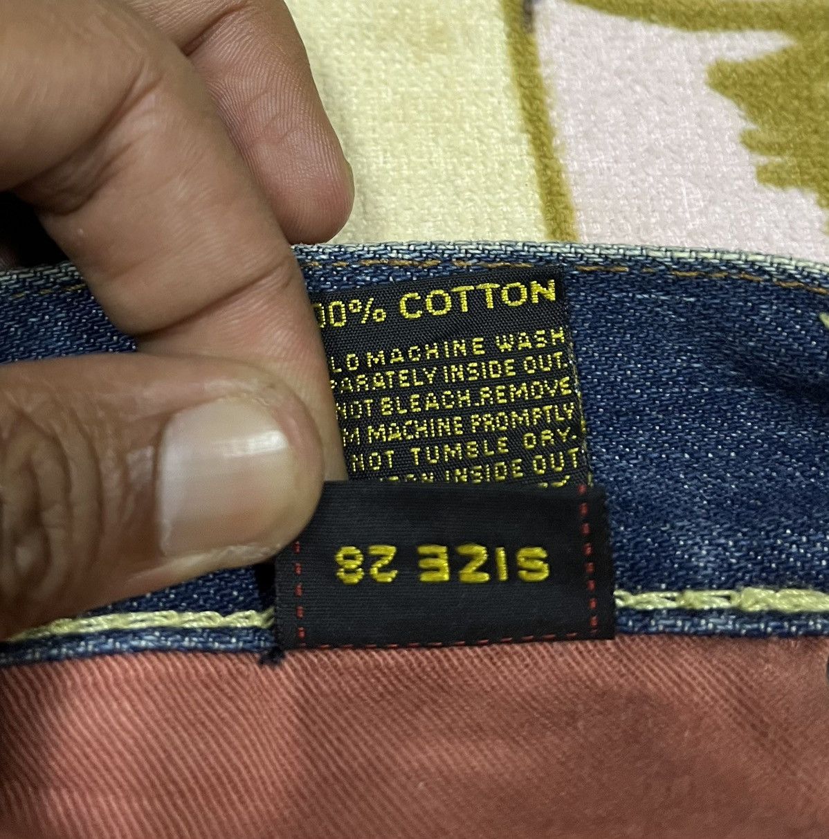 Evisu 💸BindingOffer💸 EVISU Distressed Denim For Women x Rare Size 30" / US 8 / IT 44 - 19 Thumbnail
