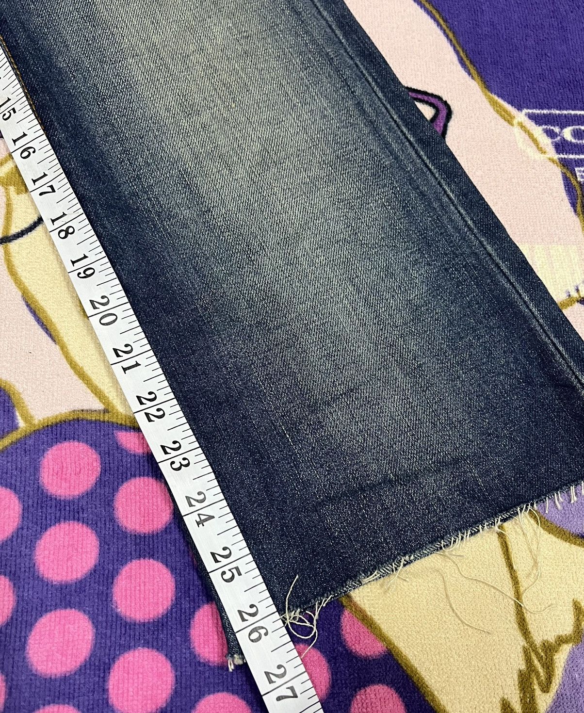 Evisu 💸BindingOffer💸 EVISU Distressed Denim For Women x Rare Size 30" / US 8 / IT 44 - 24 Thumbnail