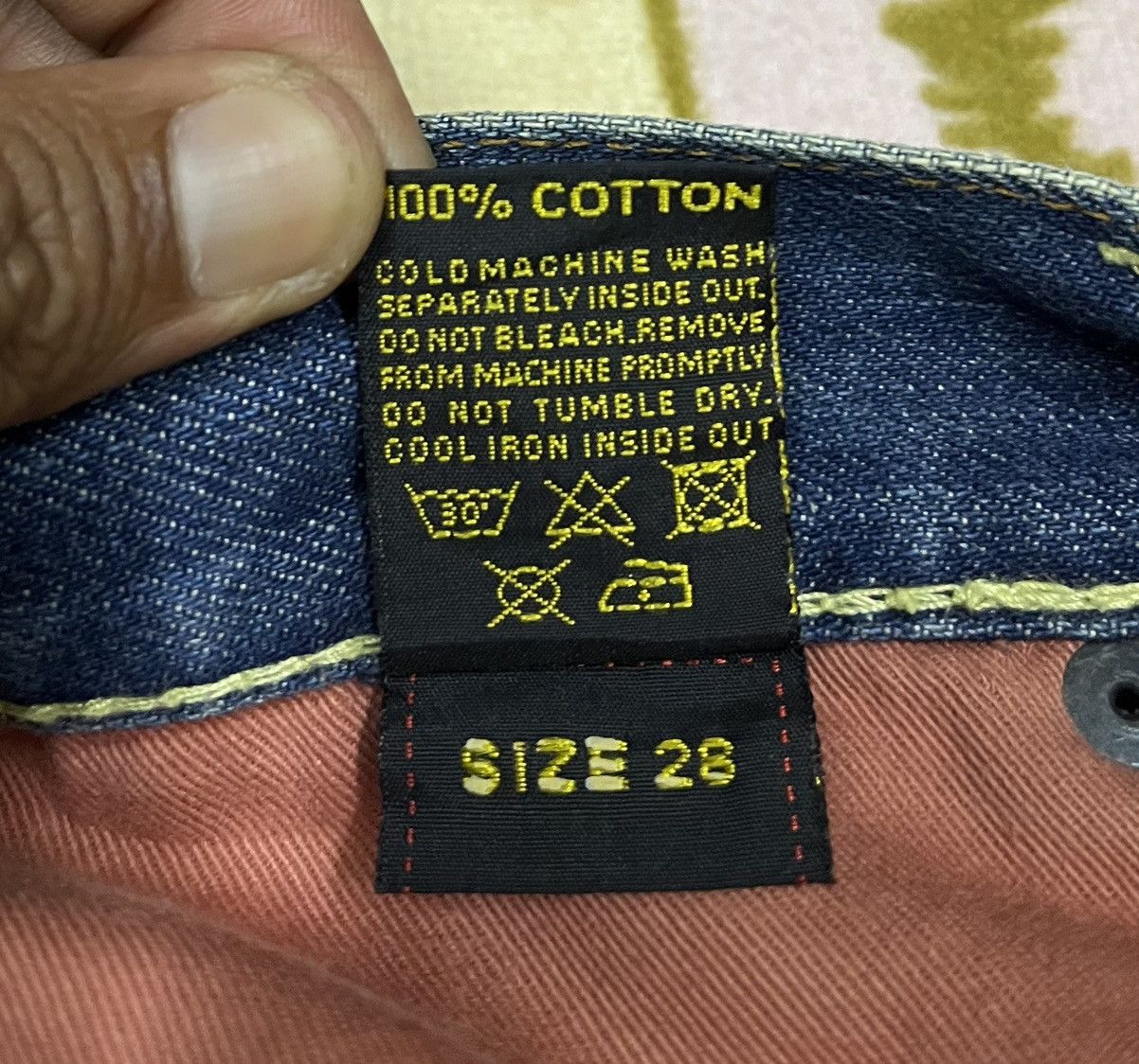 Evisu 💸BindingOffer💸 EVISU Distressed Denim For Women x Rare Size 30" / US 8 / IT 44 - 18 Thumbnail