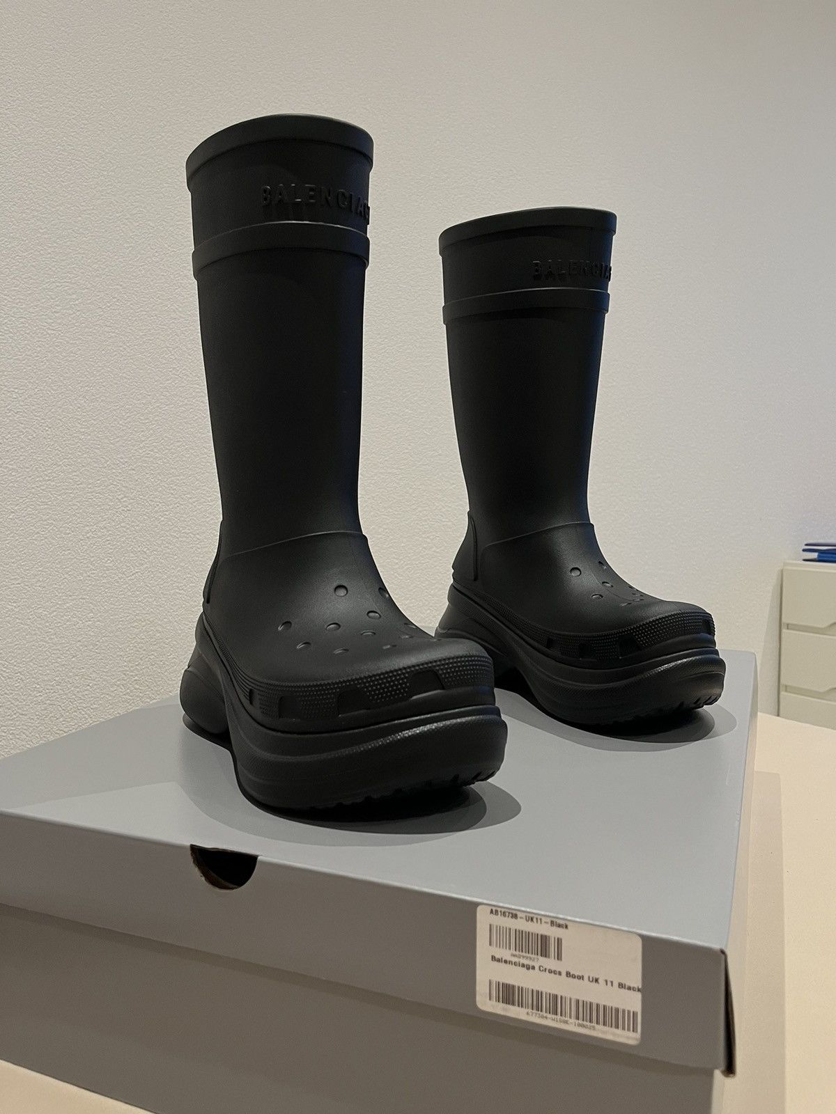 Balenciaga Crocs Boots