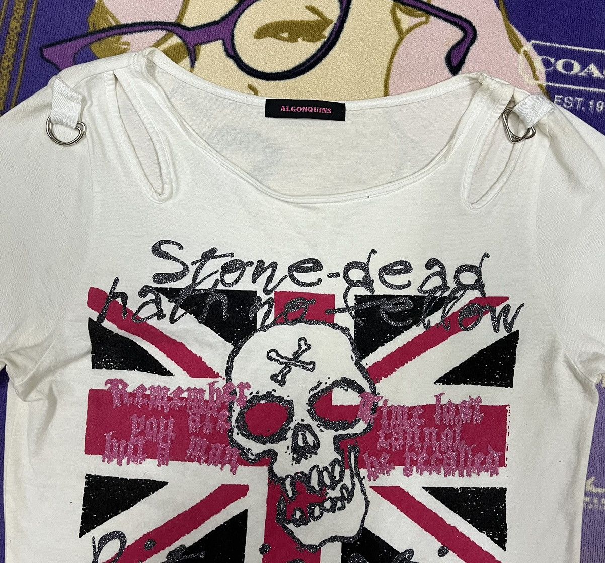 Japanese Brand ALGONQUINS Punk Design Shirt Size S / US 4 / IT 40 - 7 Thumbnail