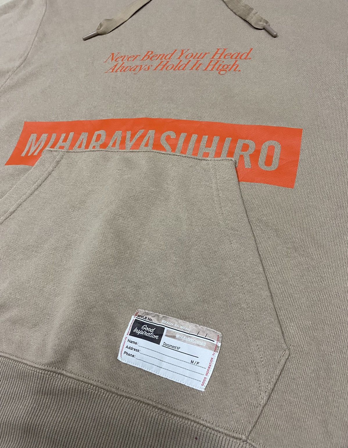 Maison MIHARA YASUHIRO MIHARAYASUHIRO Hoodies Size US M / EU 48-50 / 2 - 3 Thumbnail