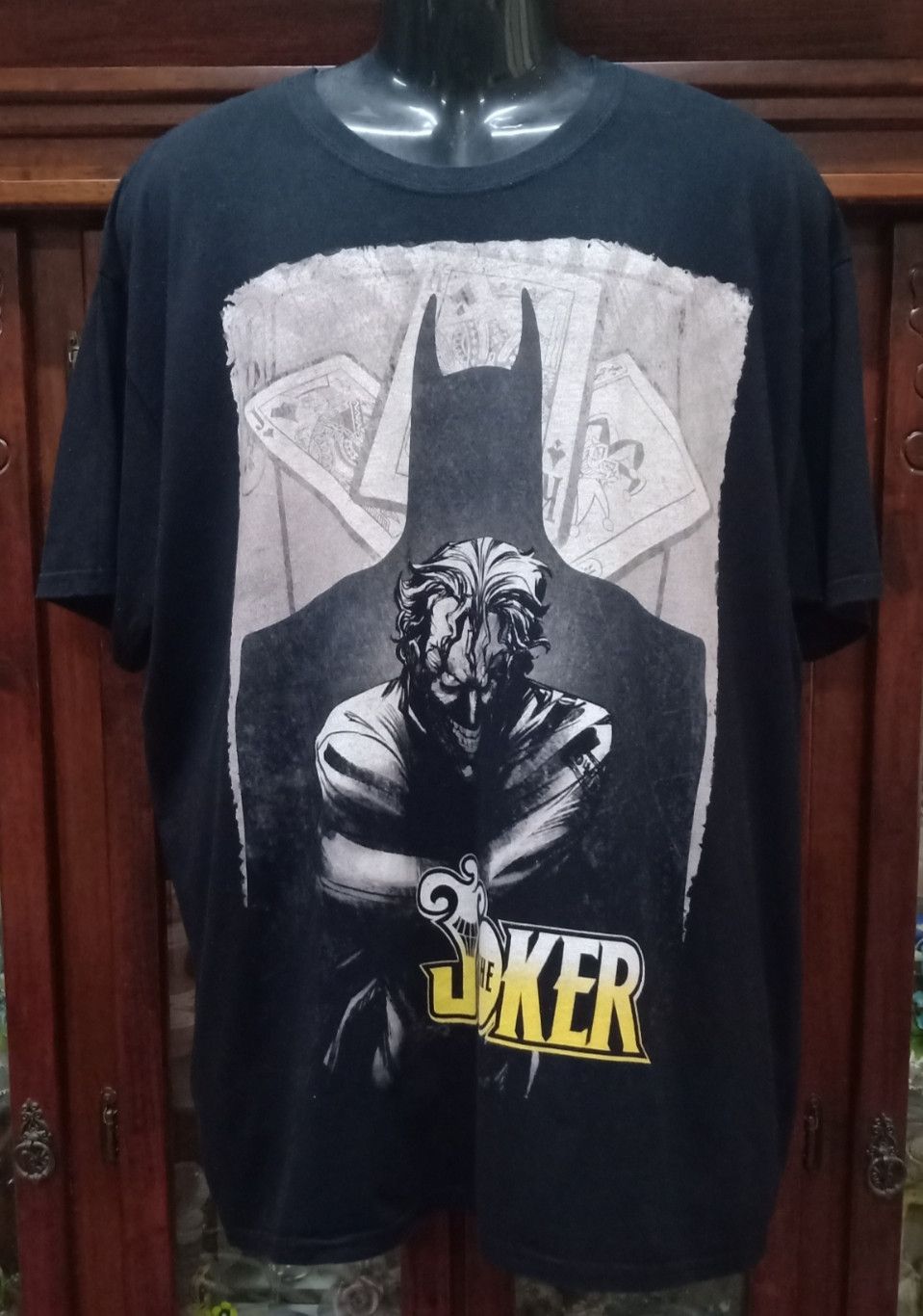 DC Comics × Vintage Vintage Y2K The Joker T-shirt Size US XXL / EU 58 / 5 - 1 Thumbnail