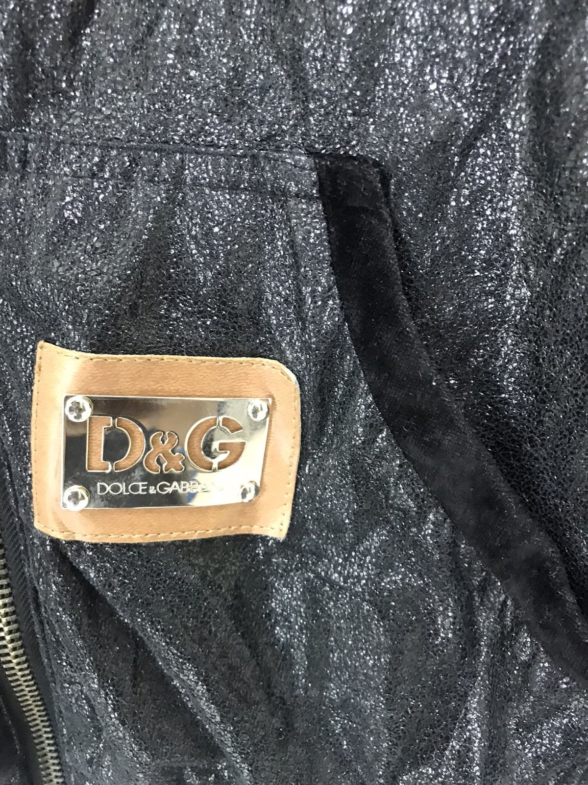 Dolce & Gabbana Authentic metallic D&G Quality Fashion Forever jacket Size US L / EU 52-54 / 3 - 13 Thumbnail