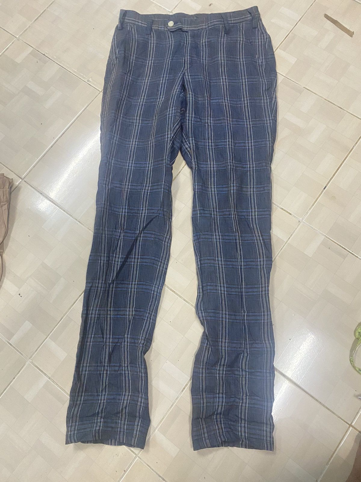 COMME CA ISM TARTAN PANT TROSURE PANT