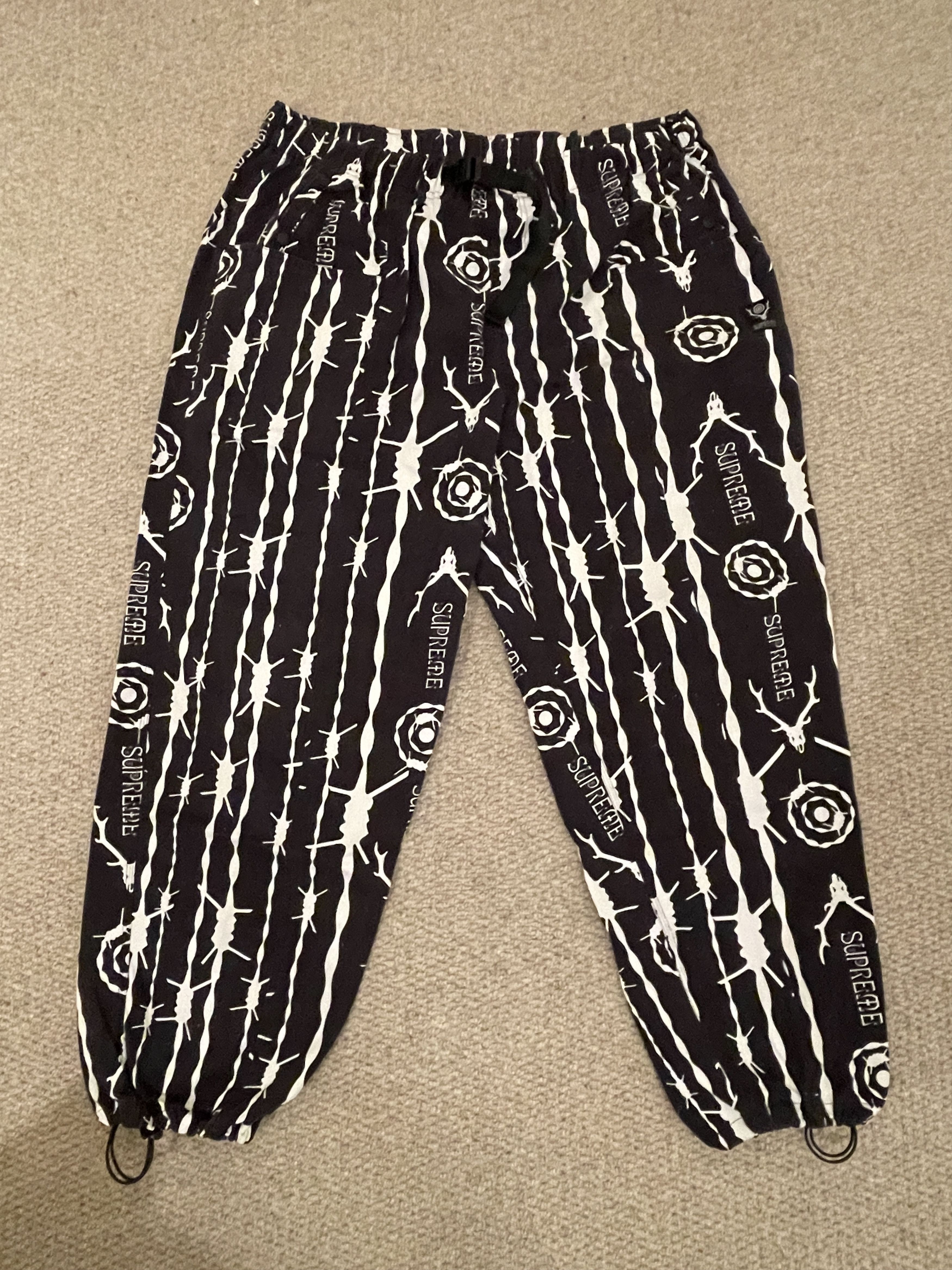 L】Supreme x SOUTH2 WEST8 Belted Pants-