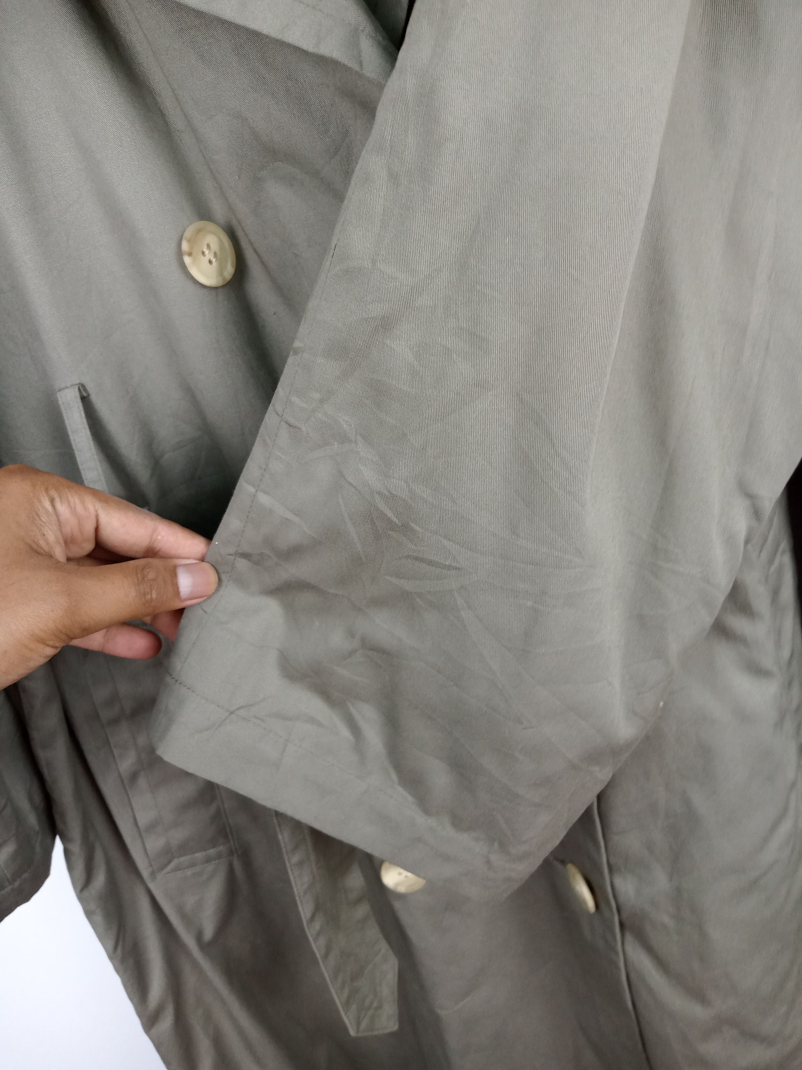 Emporio Armani Vintage Emporio Armani Trench Coat Size US M / EU 48-50 / 2 - 6 Thumbnail