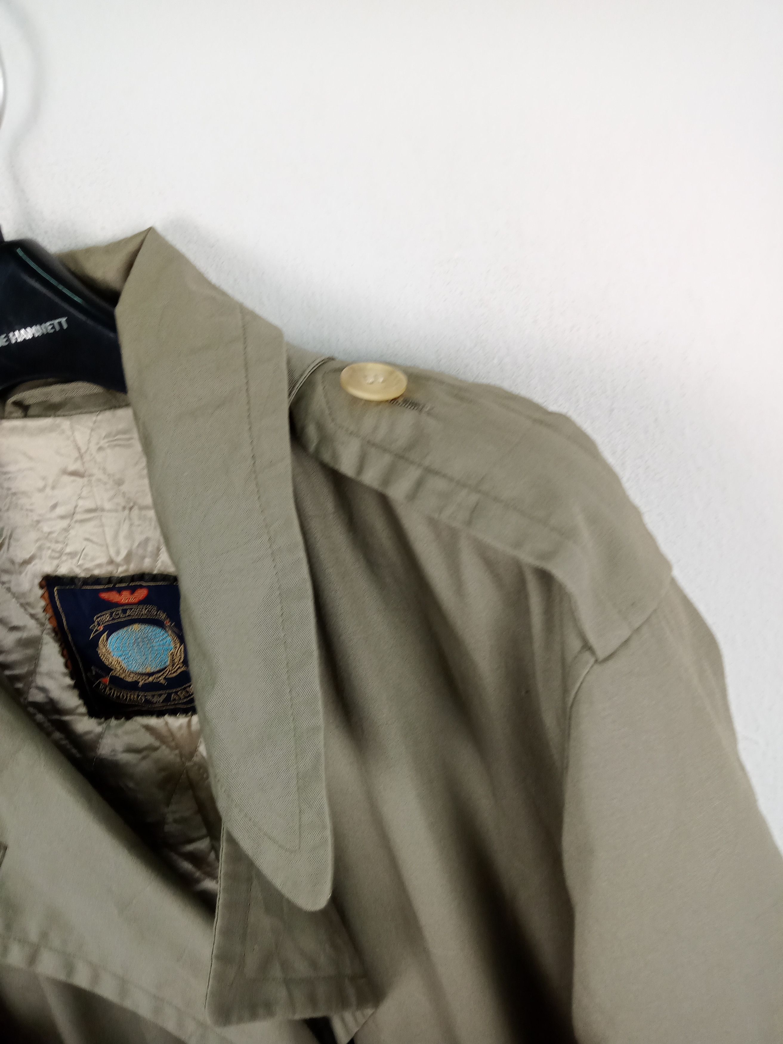 Emporio Armani Vintage Emporio Armani Trench Coat Size US M / EU 48-50 / 2 - 8 Thumbnail