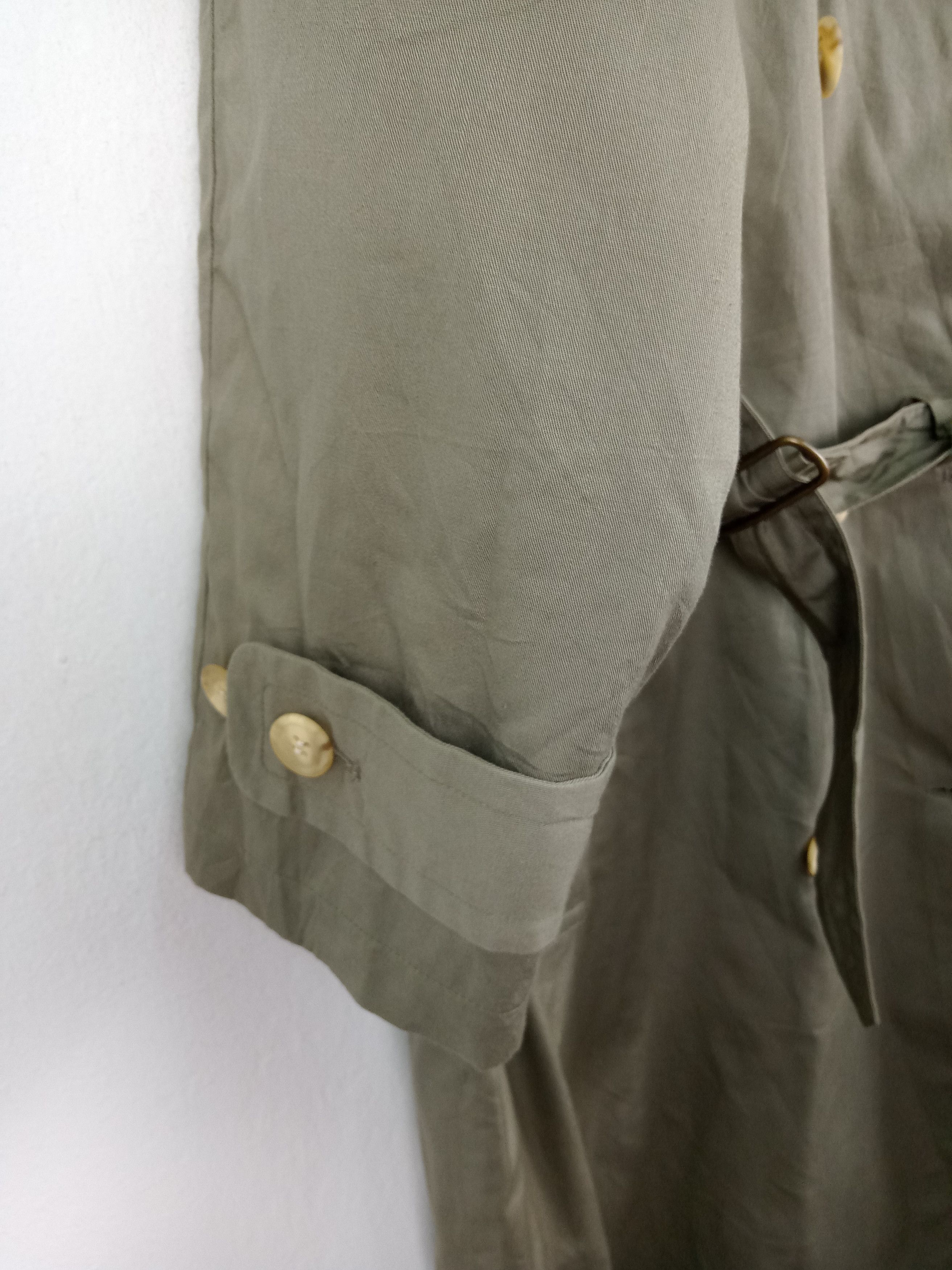 Emporio Armani Vintage Emporio Armani Trench Coat Size US M / EU 48-50 / 2 - 4 Thumbnail