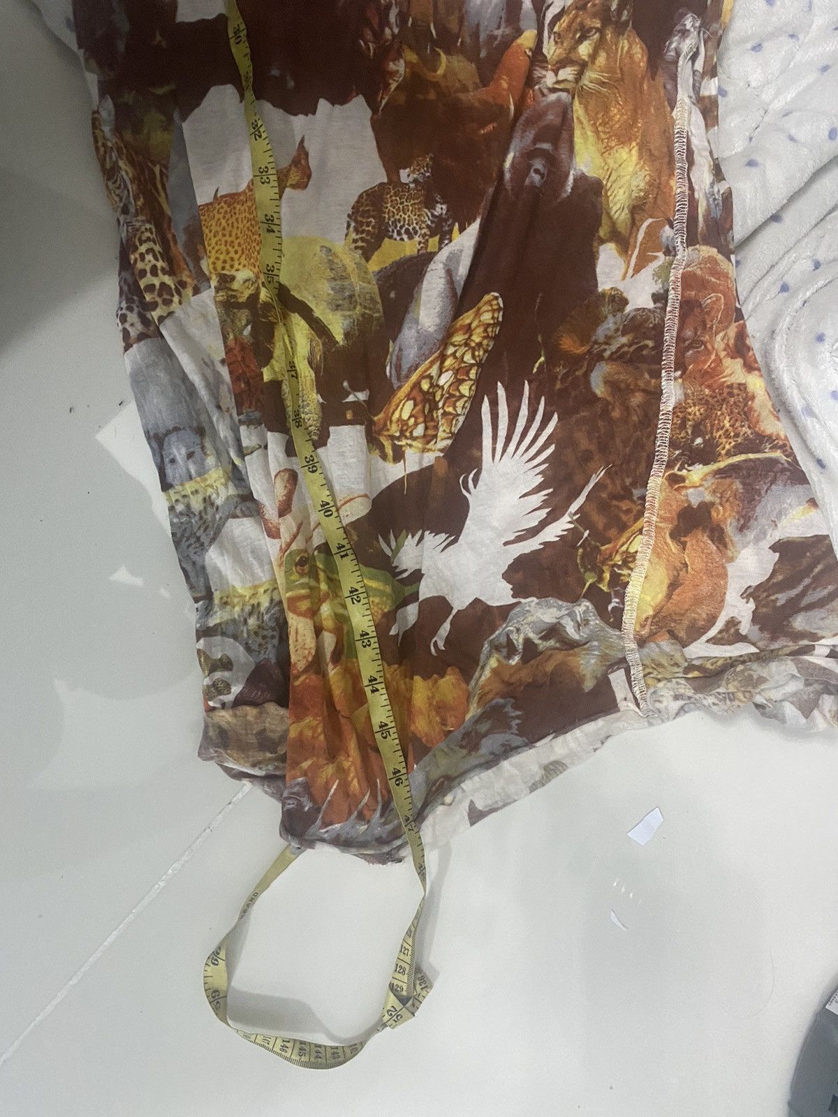Hussein Chalayan HUSSEIN CHALAYAN COTTON JUNGLE PRINT SLEEVELES Size M / US 6-8 / IT 42-44 - 11 Thumbnail