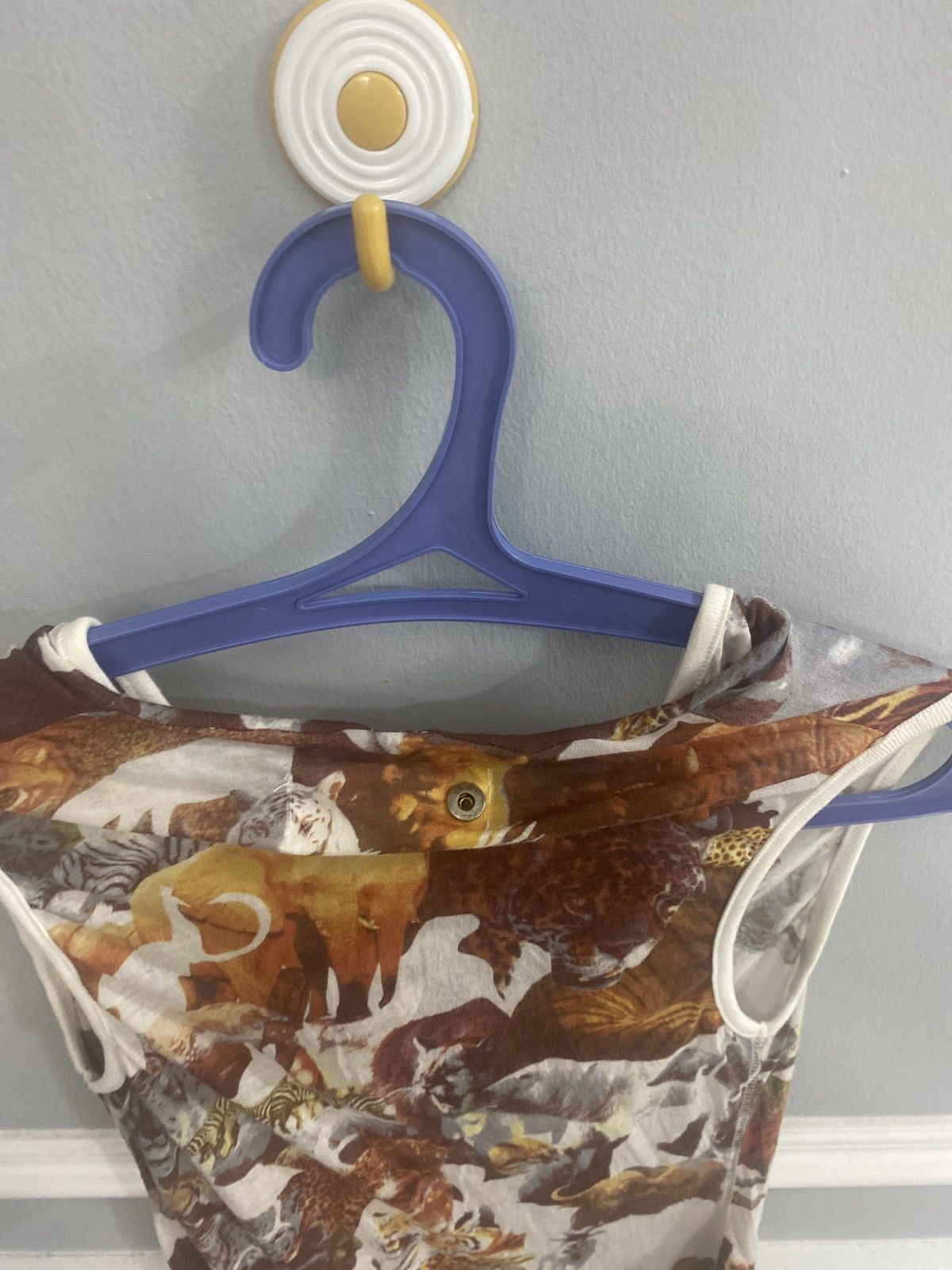 Hussein Chalayan HUSSEIN CHALAYAN COTTON JUNGLE PRINT SLEEVELES Size M / US 6-8 / IT 42-44 - 7 Thumbnail