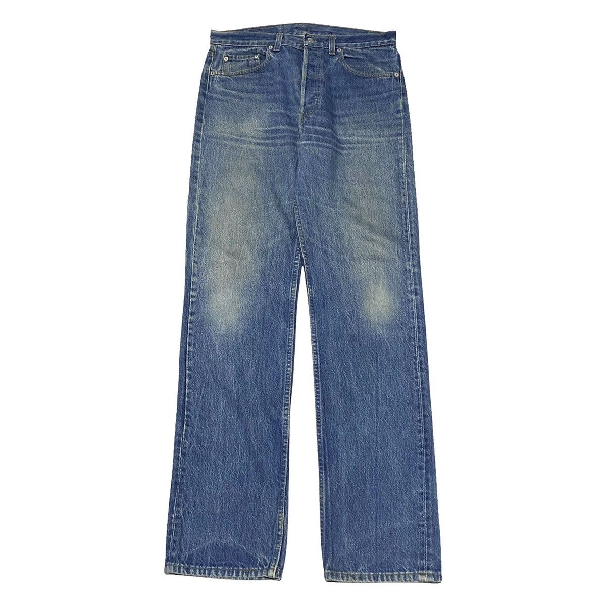 VINTAGE LEVIS 501 MADE IN USA 33 x 34 DENIM PANTS