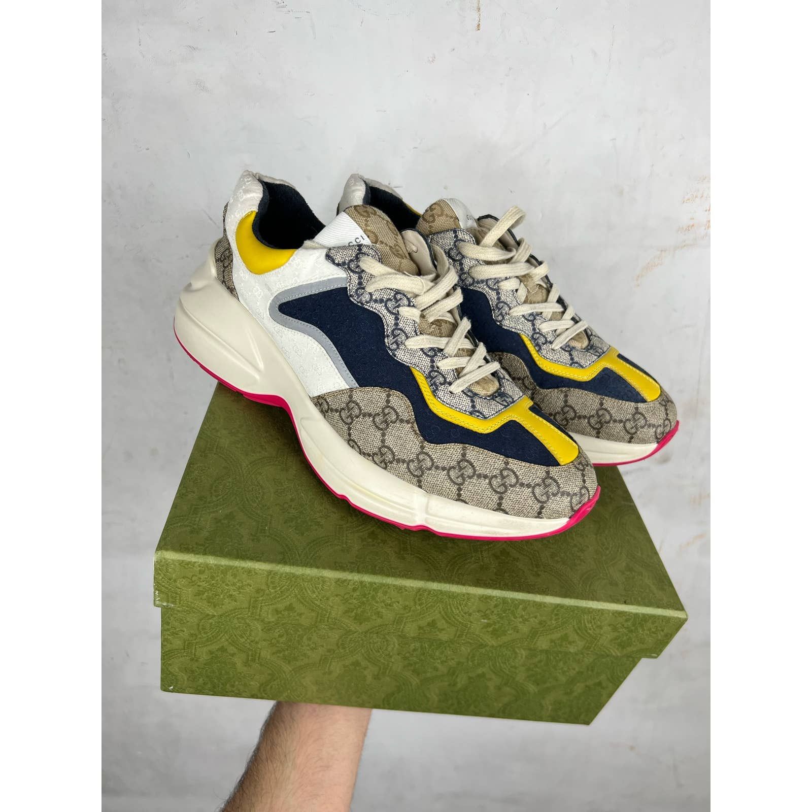 Gucci Gucci Rhytons GG Monogram Size US 10 / EU 43 - 1 Thumbnail