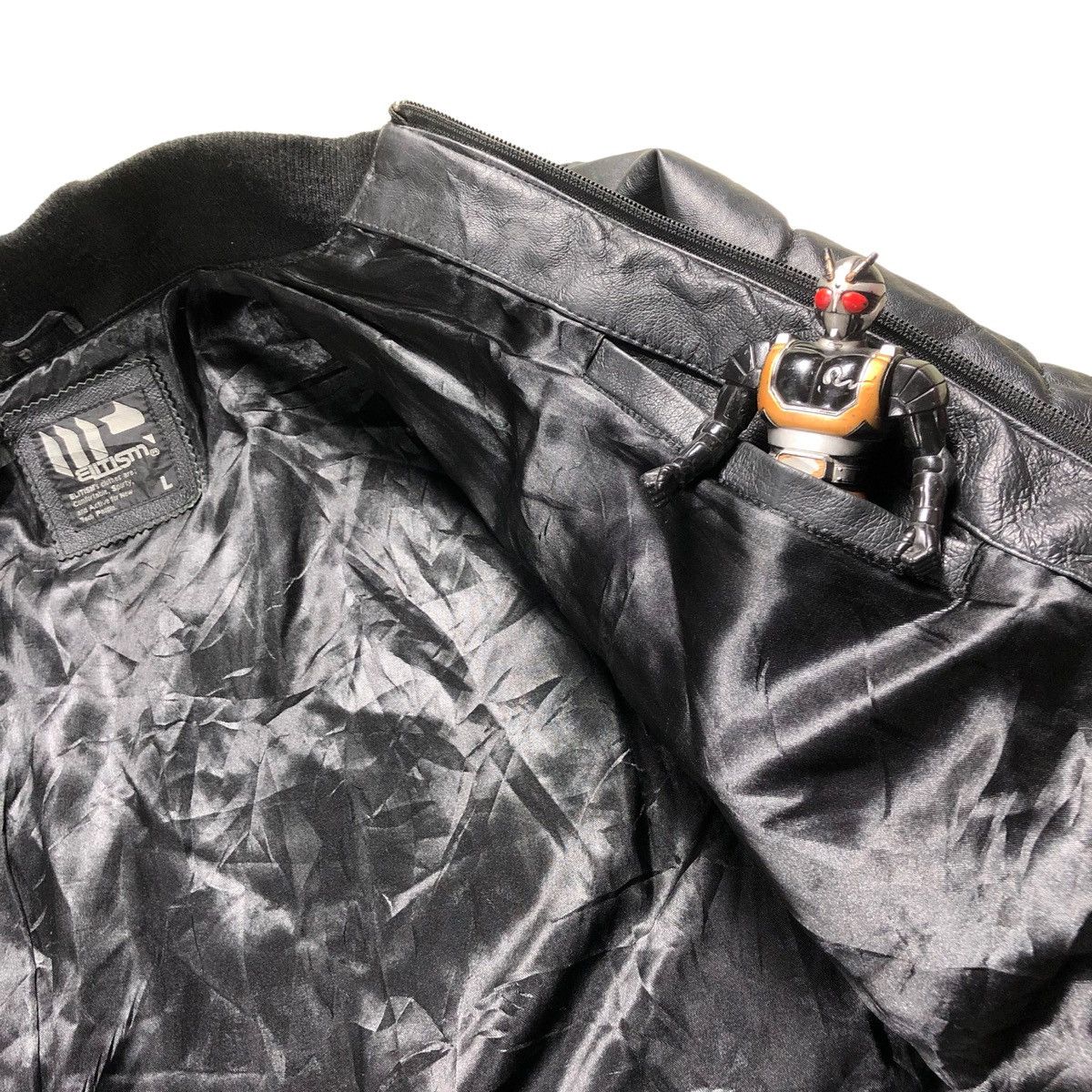 Japanese Brand × Pharrell Pharell William Style Diamond Quilt Bomber Leather Jacket Size US L / EU 52-54 / 3 - 14 Thumbnail