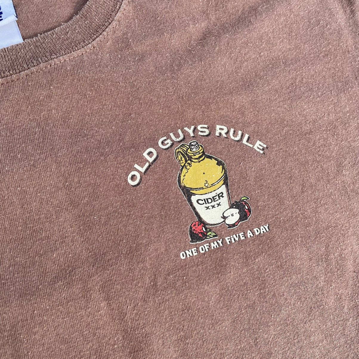 Issey Miyake × Japanese Brand Vintage Old Guys Rule T-shirts Big Logo 90s Streetwear Size US M / EU 48-50 / 2 - 8 Thumbnail