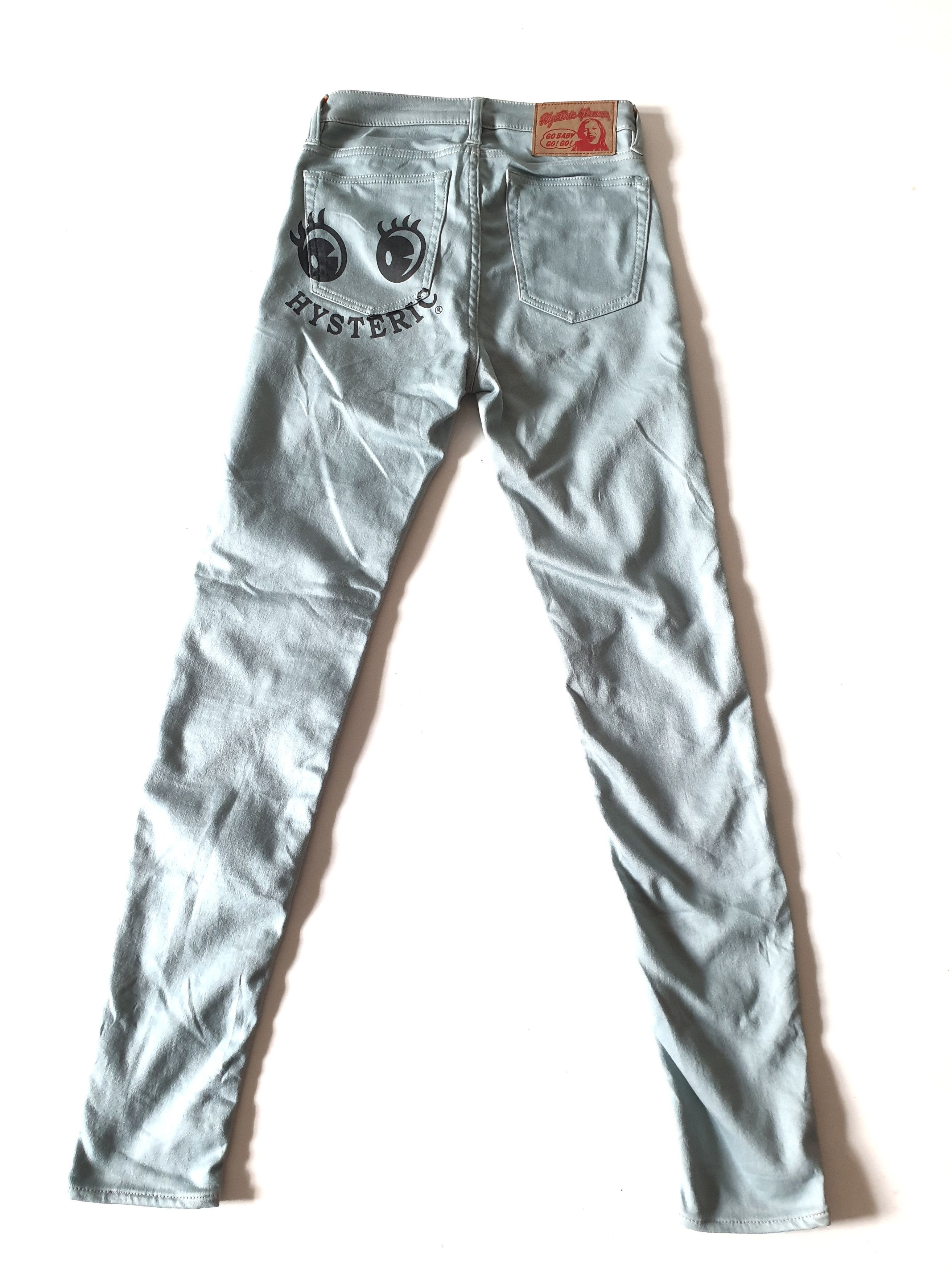 Hysteric Glamour Vintage Hysteric Glamour Skinny Streched Jeans Size 25" / US 0 / IT 36 - 1 Thumbnail