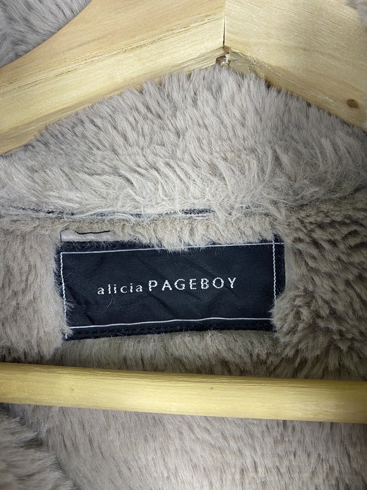 Japanese Brand Alicia Pageboy Womens Fur Lined Coat Jacket Size ONE SIZE - 6 Thumbnail