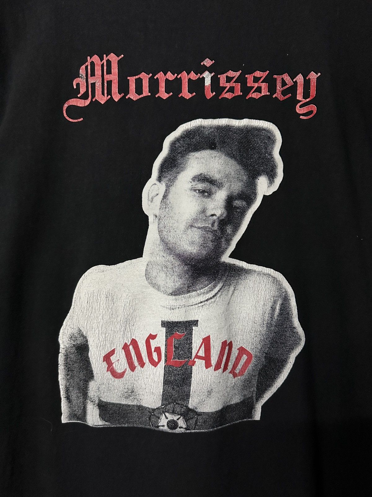 Band Tees × Vintage Vintage Y2K Morrissey England The Smith Faded Tee Size US M / EU 48-50 / 2 - 2 Thumbnail