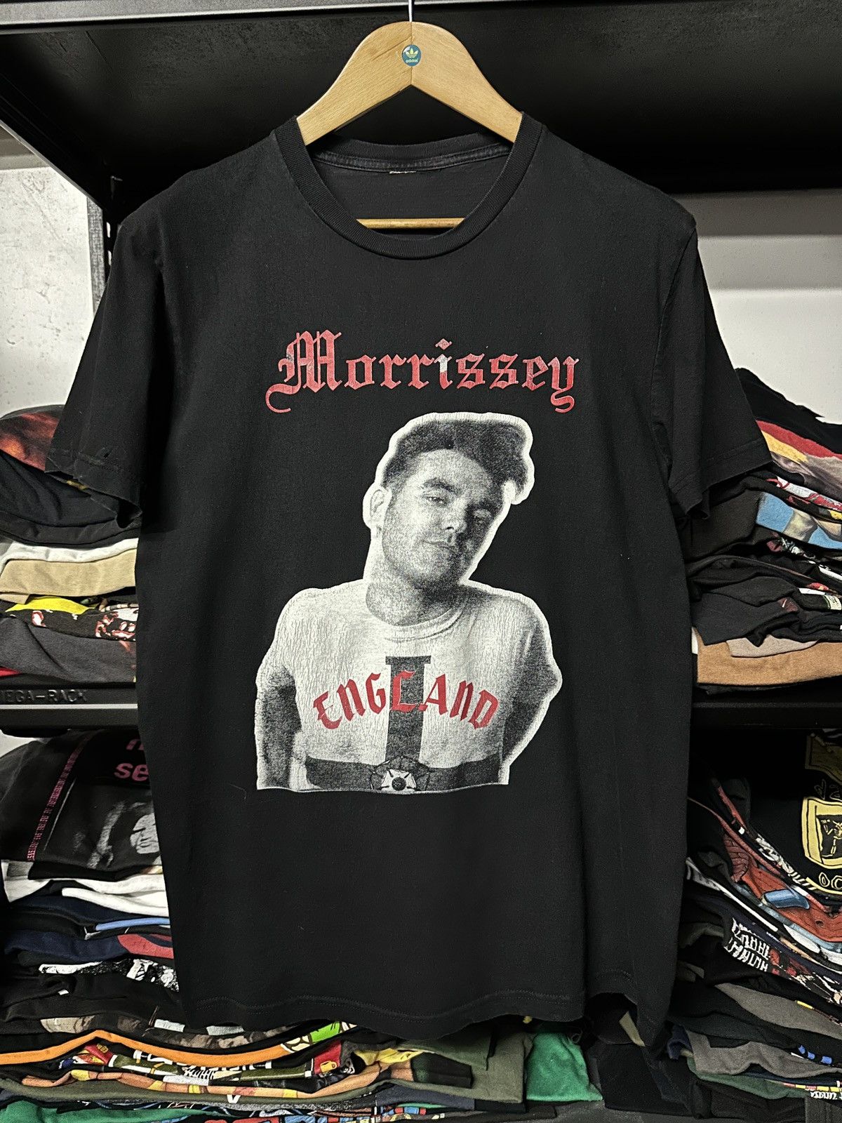 Band Tees × Vintage Vintage Y2K Morrissey England The Smith Faded Tee Size US M / EU 48-50 / 2 - 1 Thumbnail