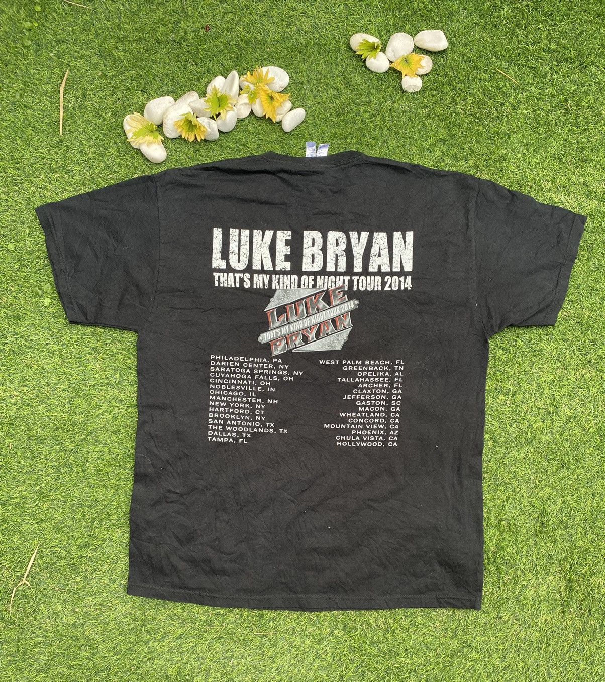 Band Tees STEAL 🔥 Luke Bryan Tour 2014 T Shirt Band Tees Size US L / EU 52-54 / 3 - 6 Thumbnail