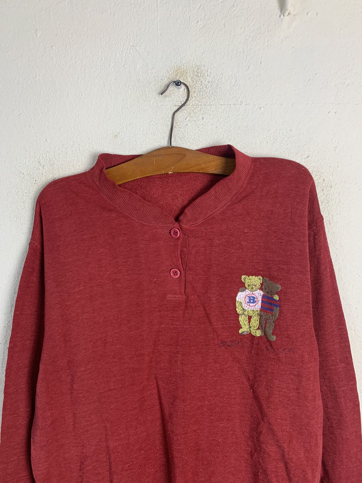 Japanese Brand Sweat Bear Sweater Size US M / EU 48-50 / 2 - 4 Thumbnail