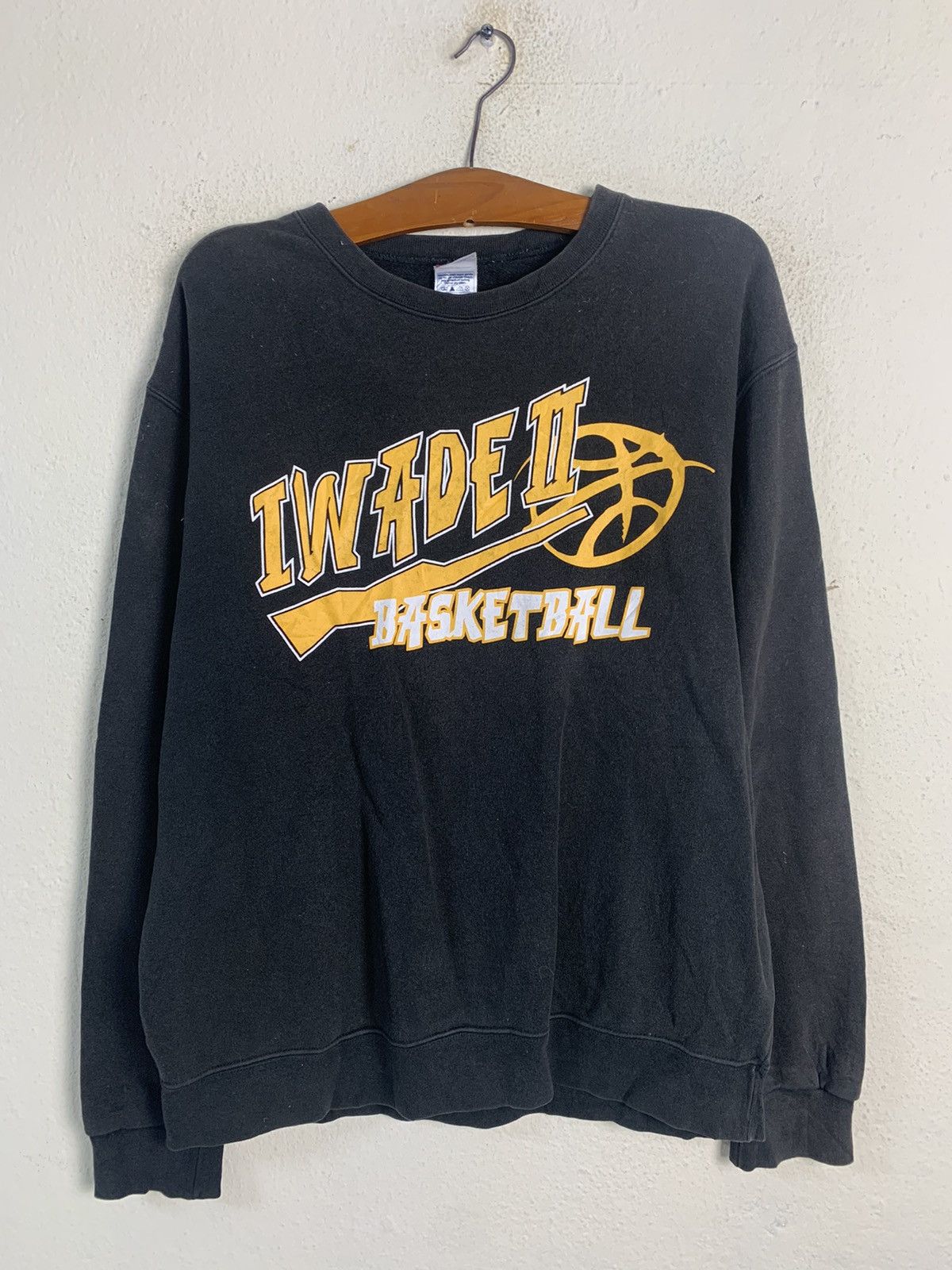 Japanese Brand Printstar Iwade 2 Basketball Sweatshirt Size US L / EU 52-54 / 3 - 1 Thumbnail