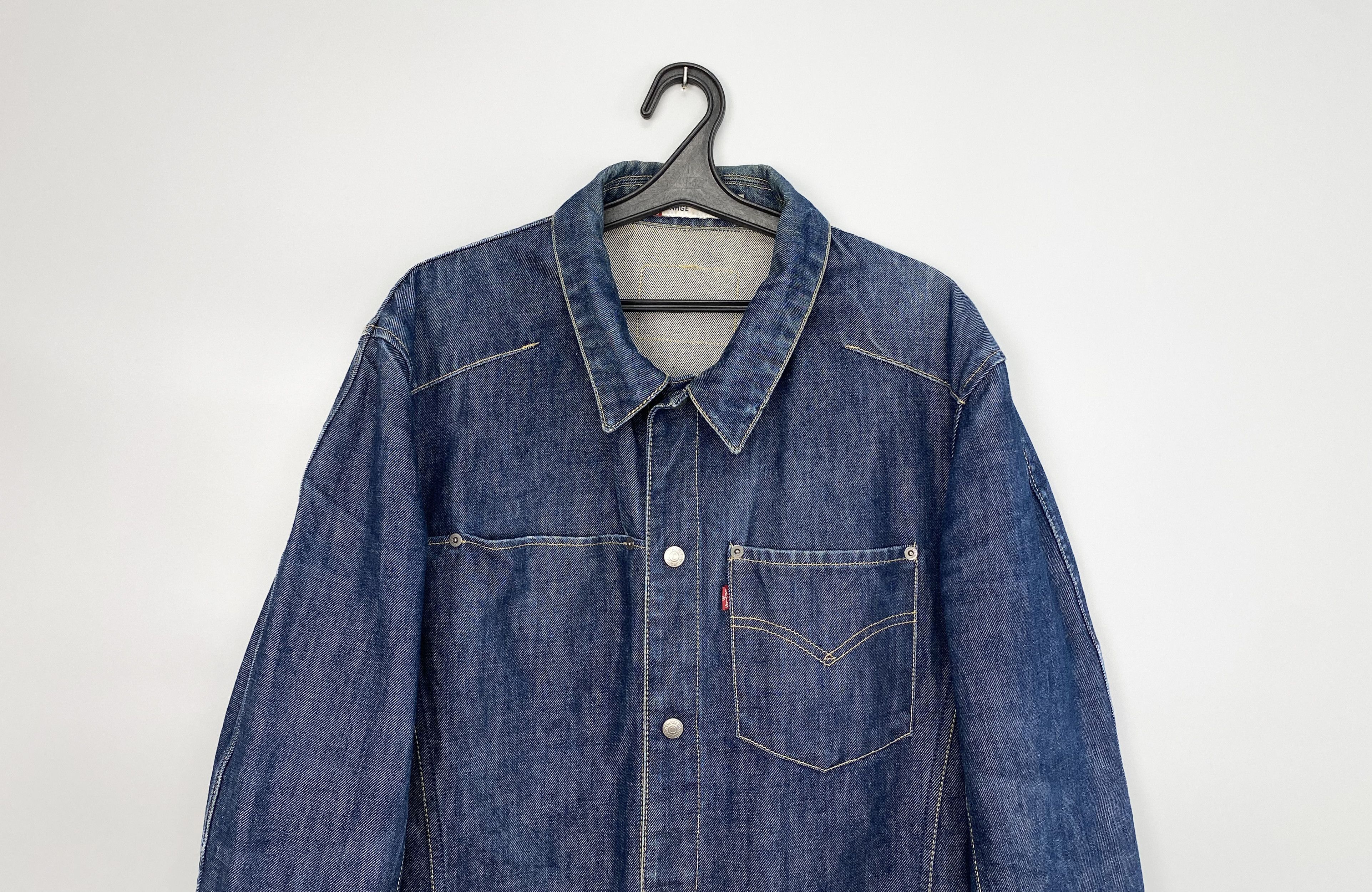 Levi's Vintage 90s Levis Engineered Denim Jacket Deadstock Size US L / EU 52-54 / 3 - 4 Thumbnail