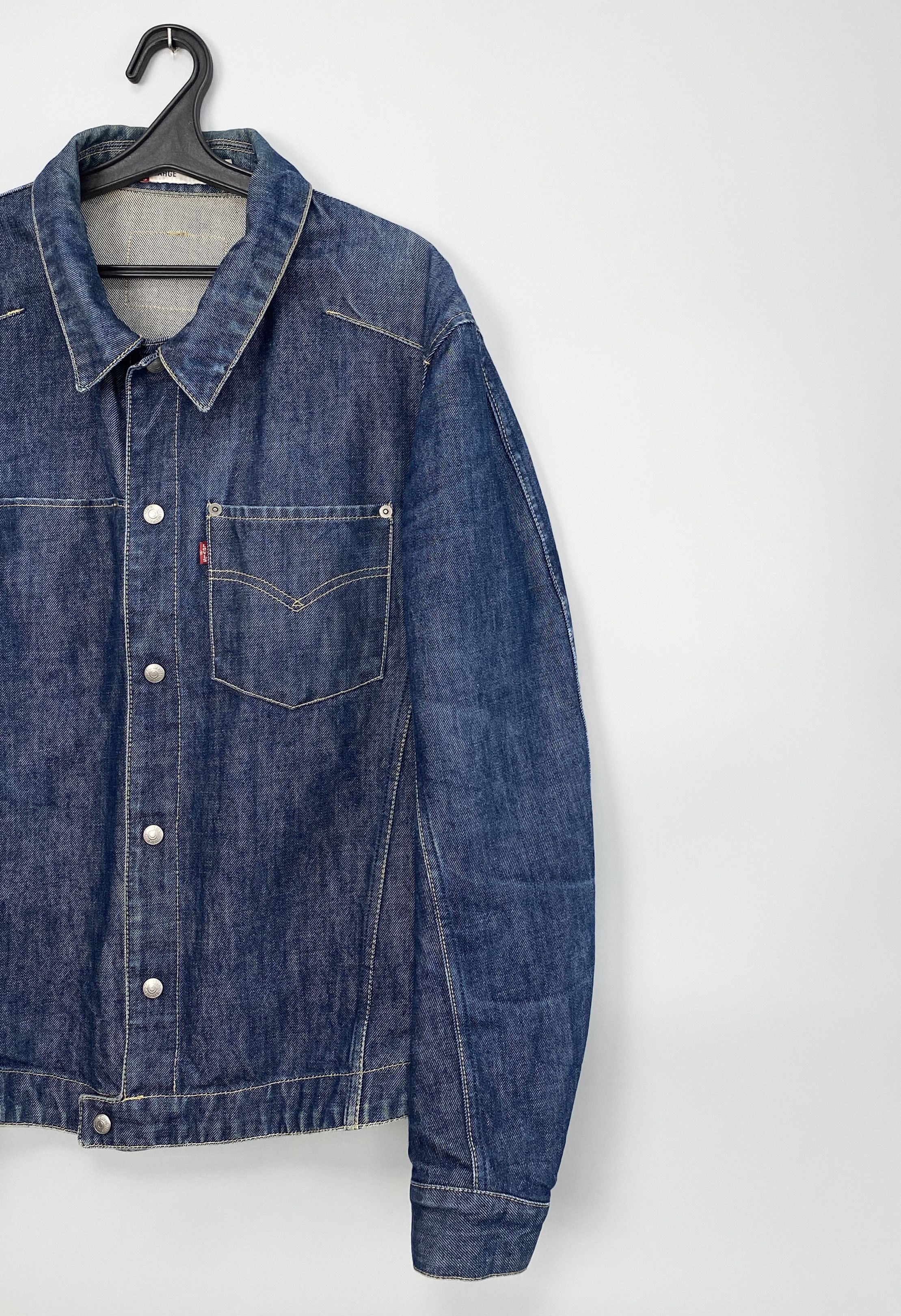 Levi's Vintage 90s Levis Engineered Denim Jacket Deadstock Size US L / EU 52-54 / 3 - 3 Thumbnail
