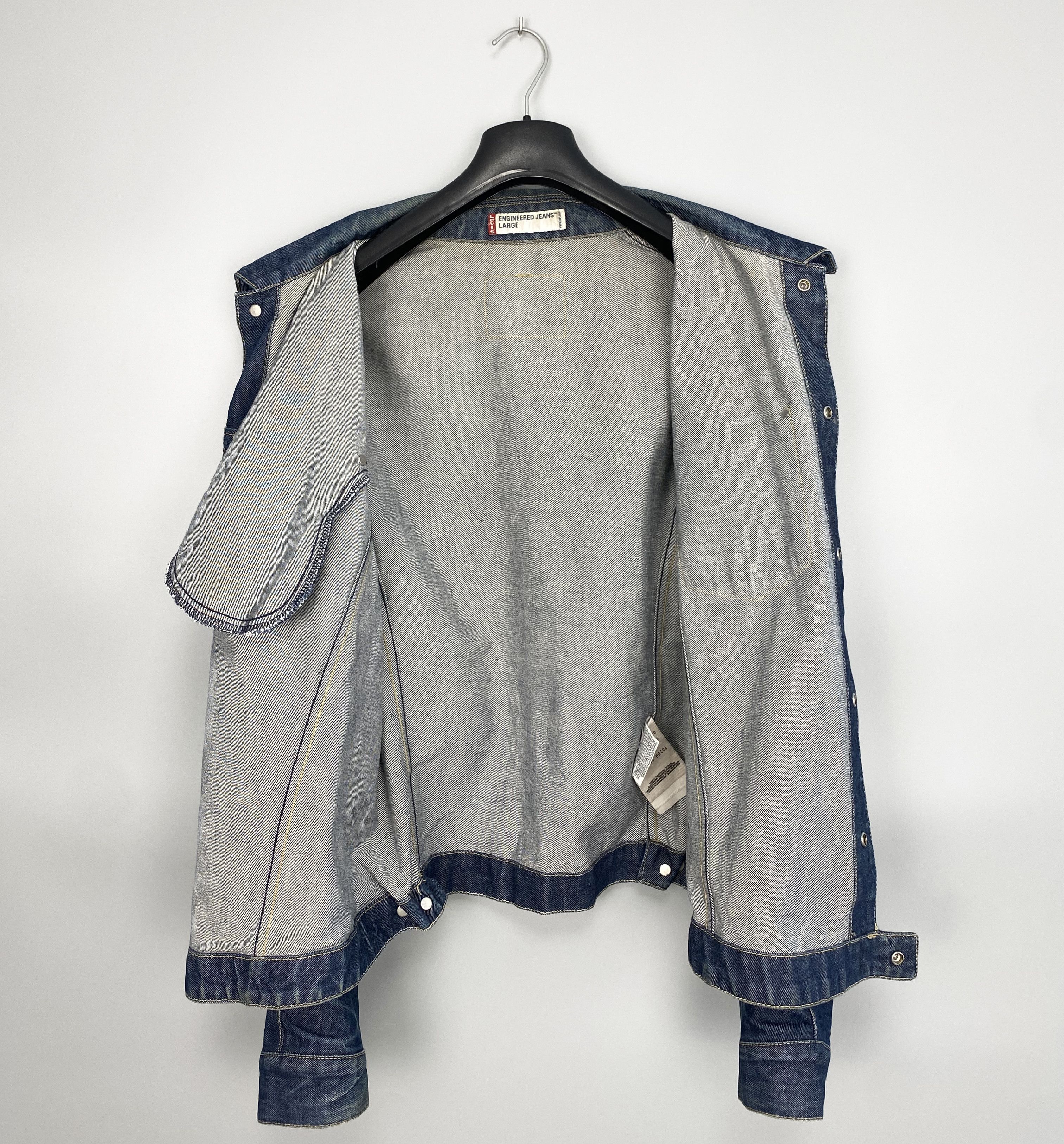 Levi's Vintage 90s Levis Engineered Denim Jacket Deadstock Size US L / EU 52-54 / 3 - 9 Thumbnail