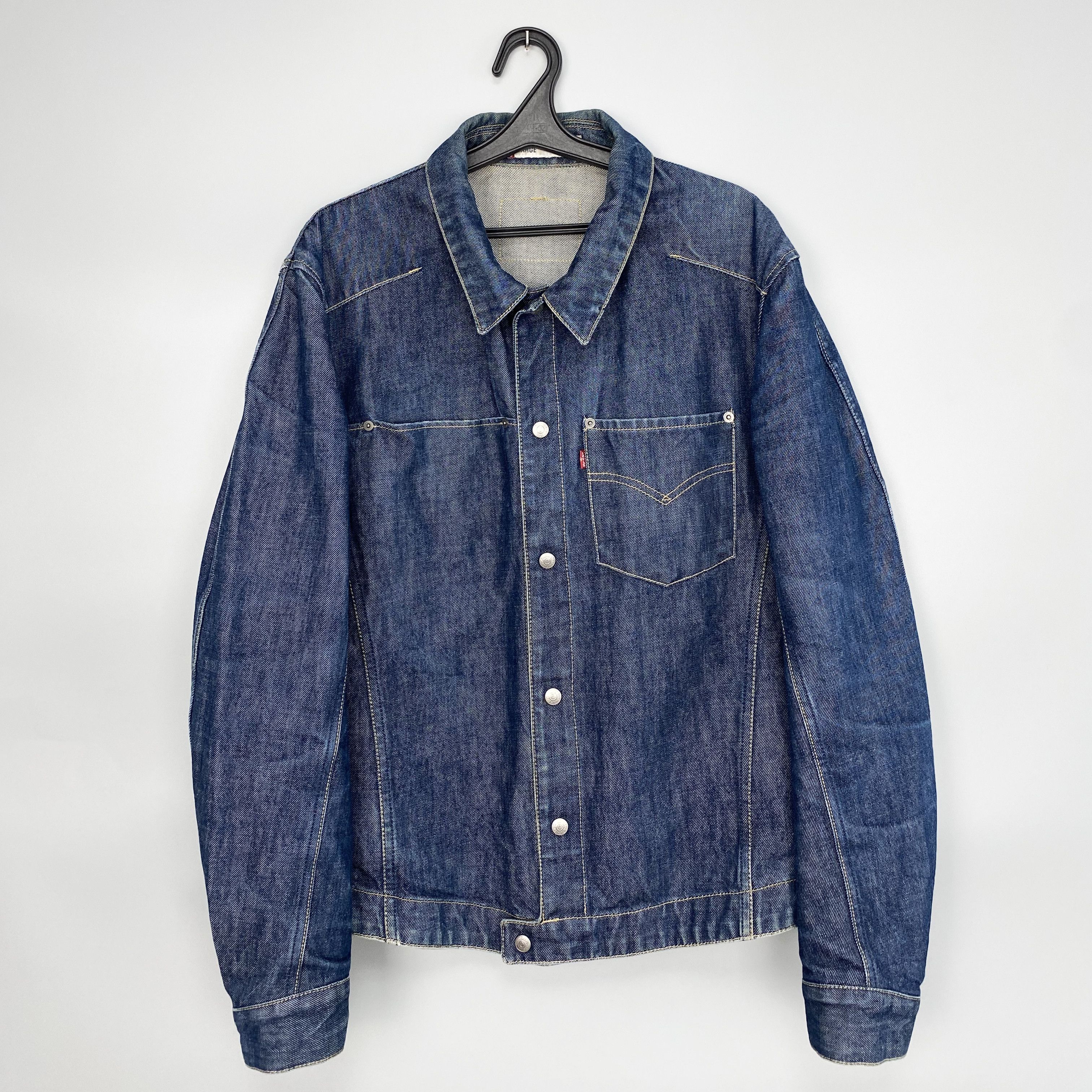 Levi's Vintage 90s Levis Engineered Denim Jacket Deadstock Size US L / EU 52-54 / 3 - 1 Thumbnail