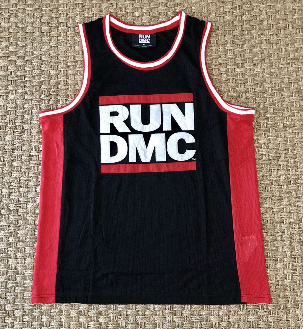 RUN DMC × Rap Tees Rare Retro Run DMC Tank Top Size US XL / EU 56 / 4 - 1 Thumbnail