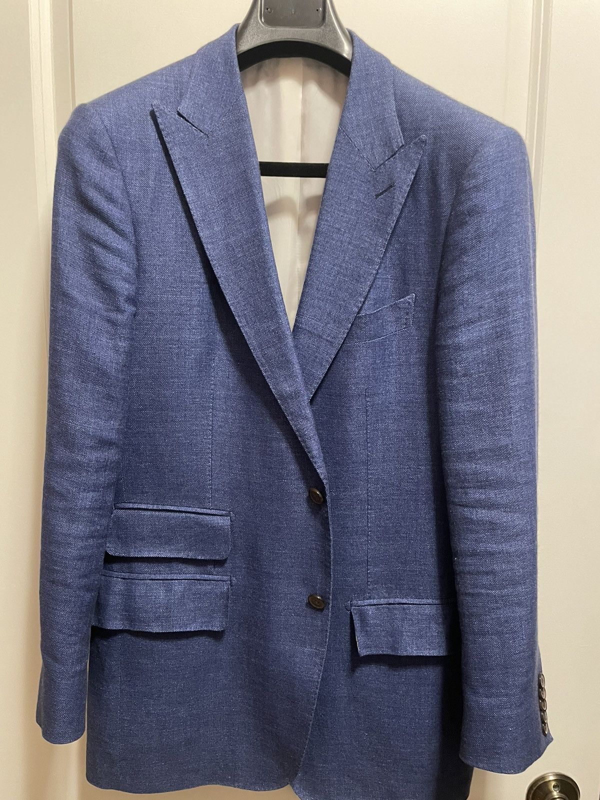 image of Suitsupply Washington Blazer in Blue, Men's (Size 42R)