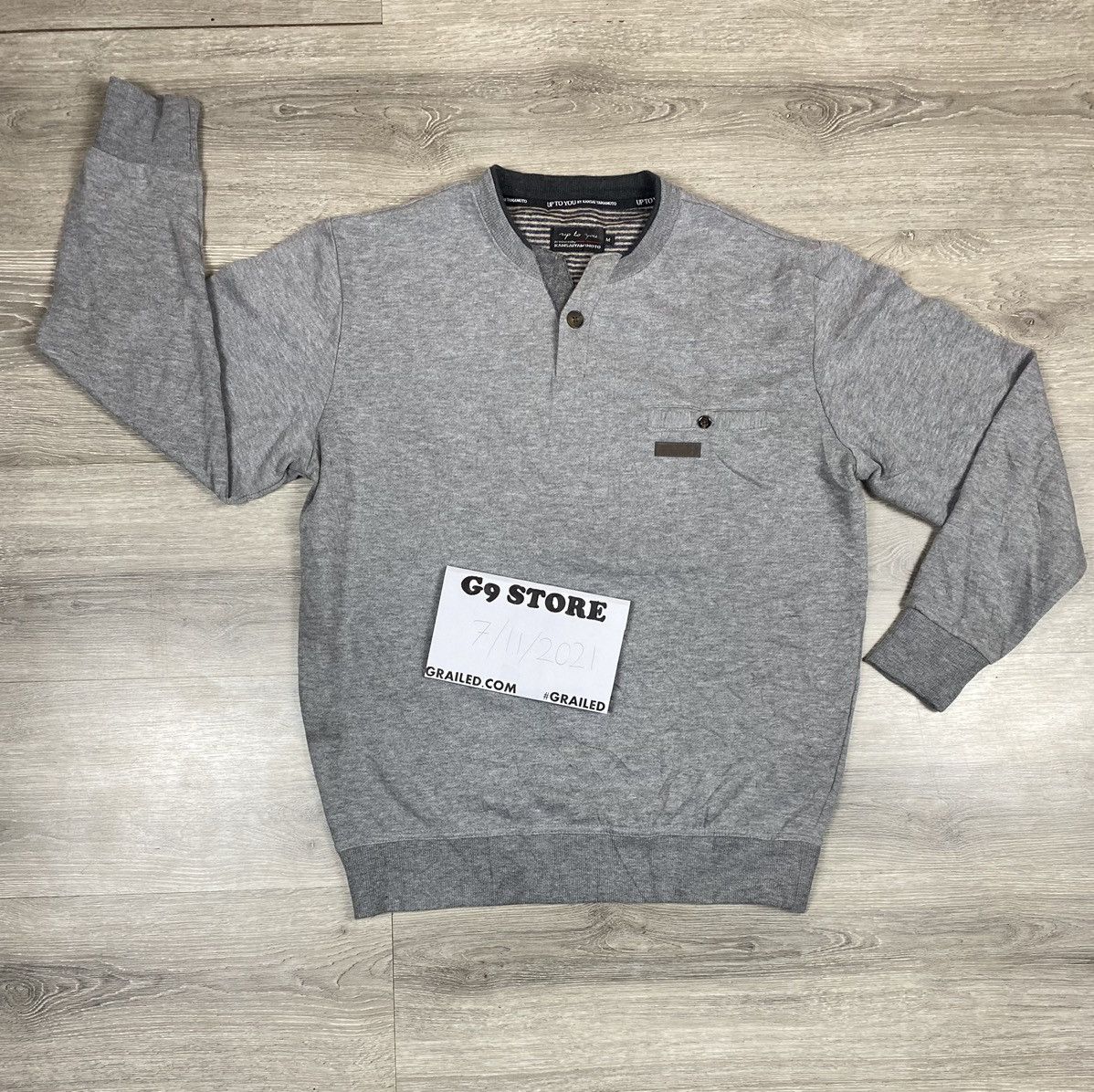 Kansai Yamamoto STEAL 🔥 Vintage UP TO YOU By Kansai Yamamoto Sweatshirt Size US M / EU 48-50 / 2 - 2 Thumbnail