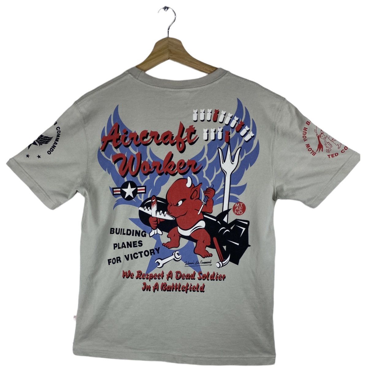 Tedman Vintage Ted Company Air Craft Workers By Tedman Tee T Shirt Size US M / EU 48-50 / 2 - 1 Thumbnail