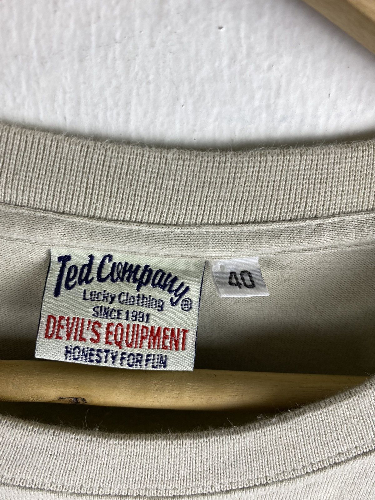 Tedman Vintage Ted Company Air Craft Workers By Tedman Tee T Shirt Size US M / EU 48-50 / 2 - 5 Thumbnail