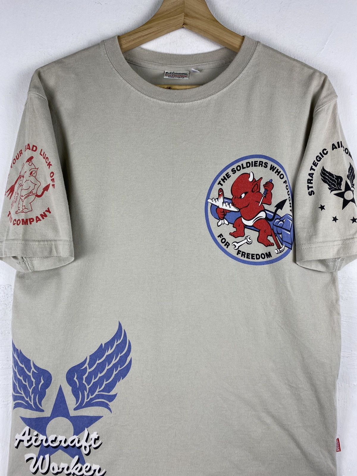 Tedman Vintage Ted Company Air Craft Workers By Tedman Tee T Shirt Size US M / EU 48-50 / 2 - 4 Thumbnail