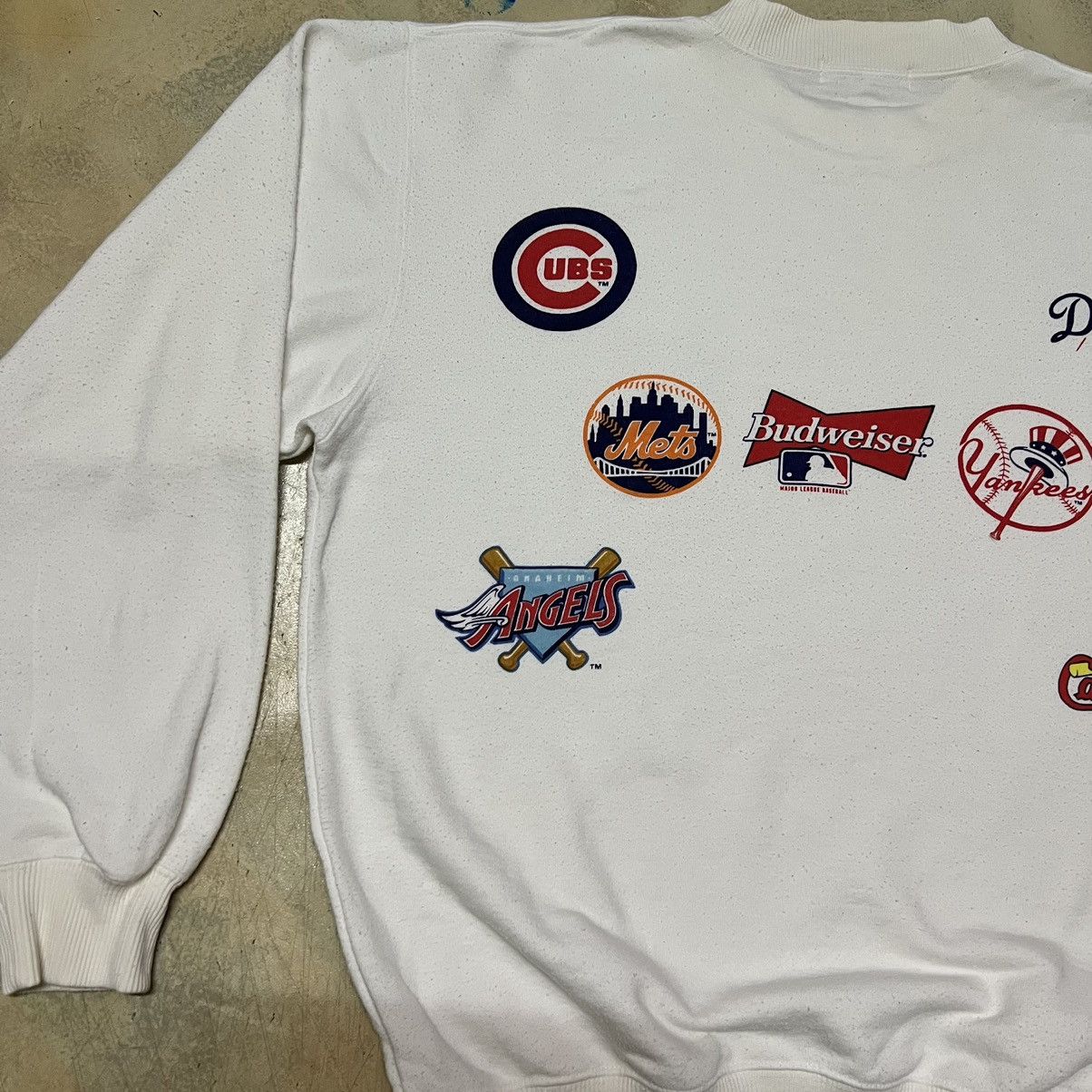 Budweiser × MLB Vintage Budweiser X MLB Cubs Angels Cardinals Sweatshirt Size US L / EU 52-54 / 3 - 5 Thumbnail