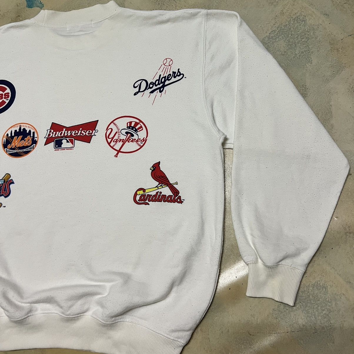 Budweiser × MLB Vintage Budweiser X MLB Cubs Angels Cardinals Sweatshirt Size US L / EU 52-54 / 3 - 3 Thumbnail