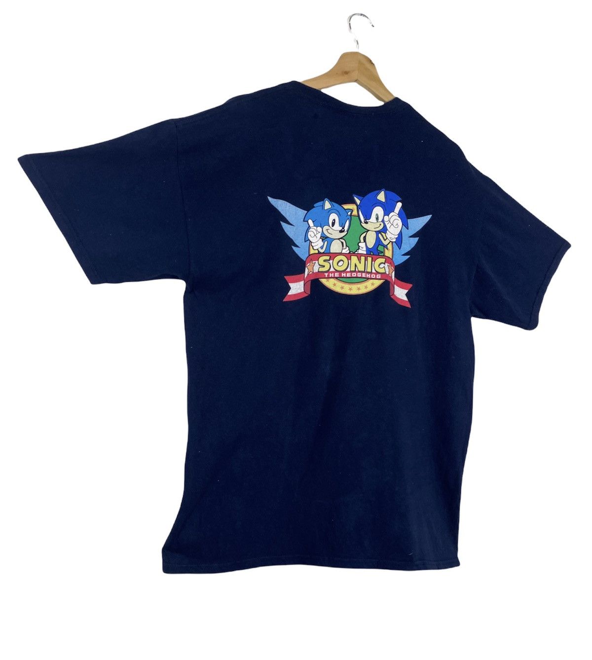 Vintage OFFER 🔥 Vintage Y2K Sonic Hedgehog TShirt Tee Size US L / EU 52-54 / 3 - 2 Thumbnail