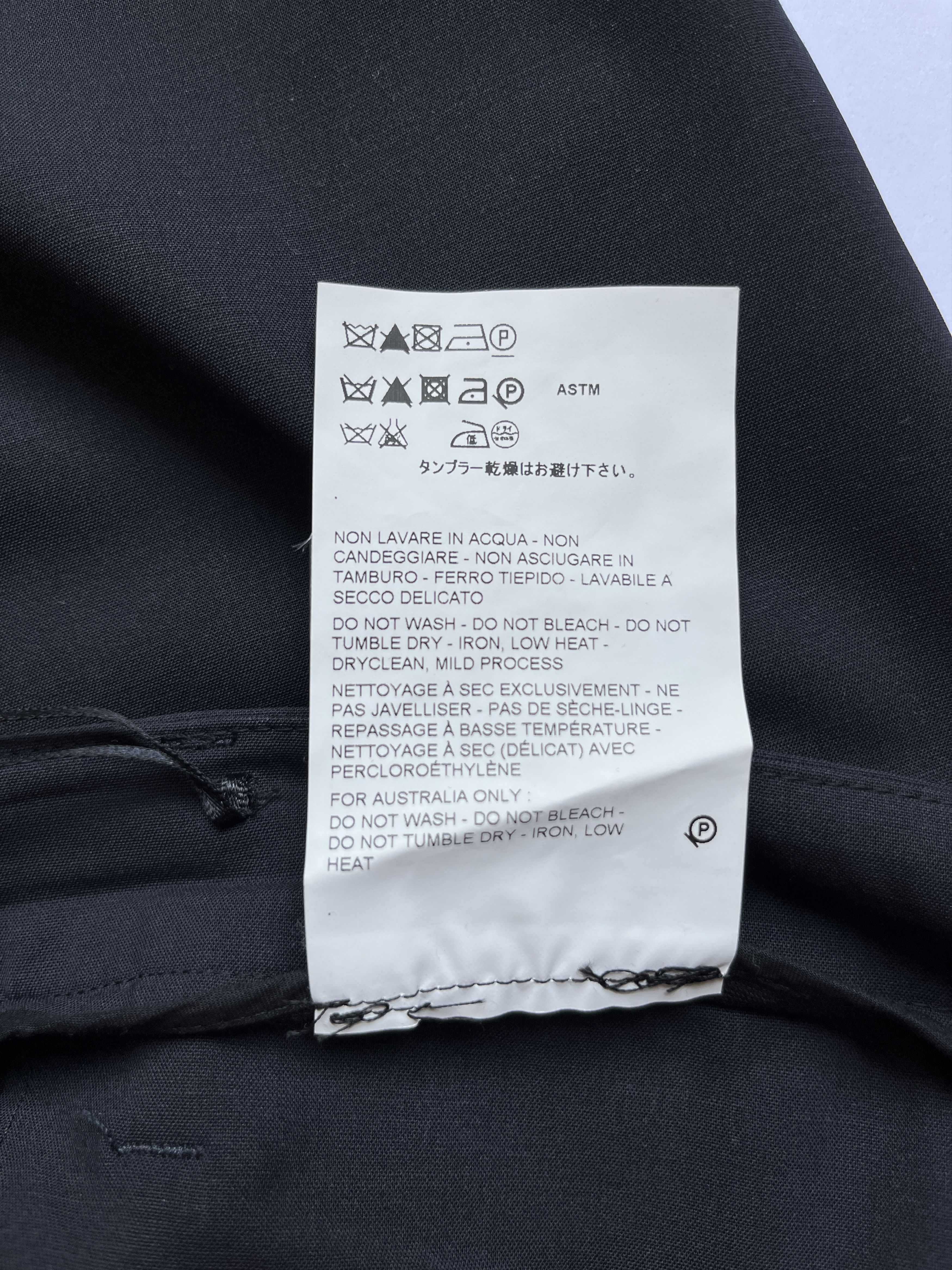 Jil Sander ⚡️QUICK SALE⚡️2010's Jil Sander Navy Pants Trousers Size 28" / US 6 / IT 42 - 5 Thumbnail