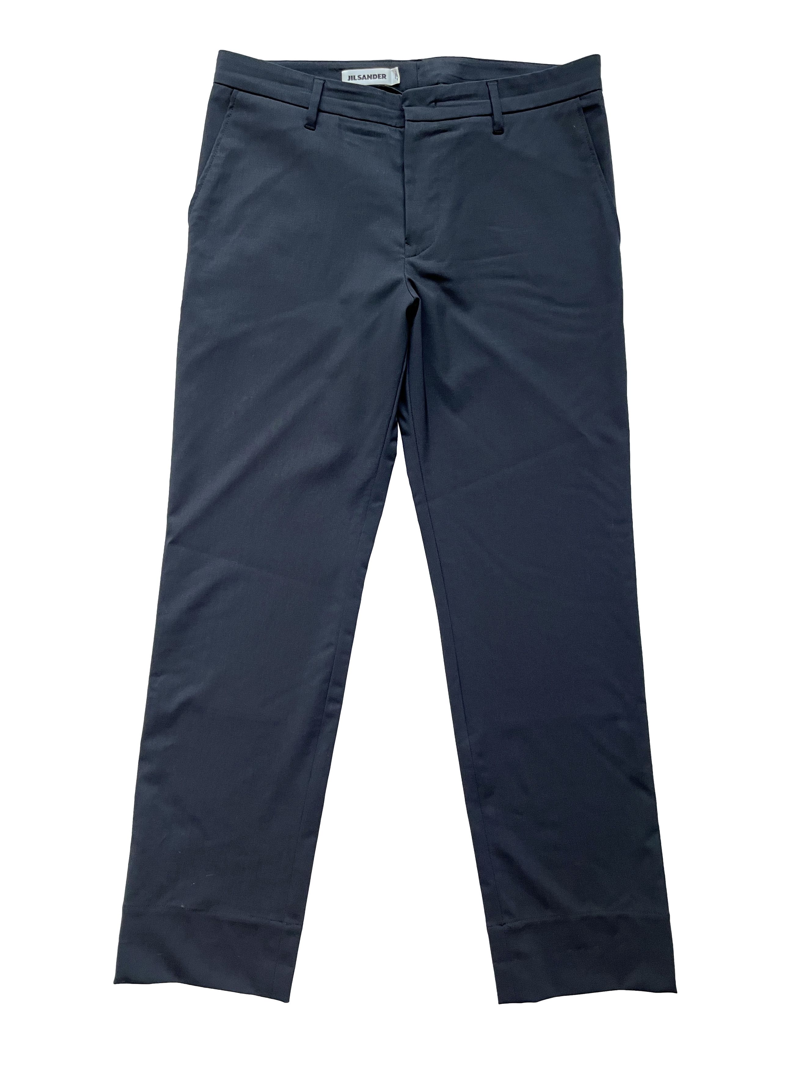 Jil Sander ⚡️QUICK SALE⚡️2010's Jil Sander Navy Pants Trousers Size 28" / US 6 / IT 42 - 1 Thumbnail